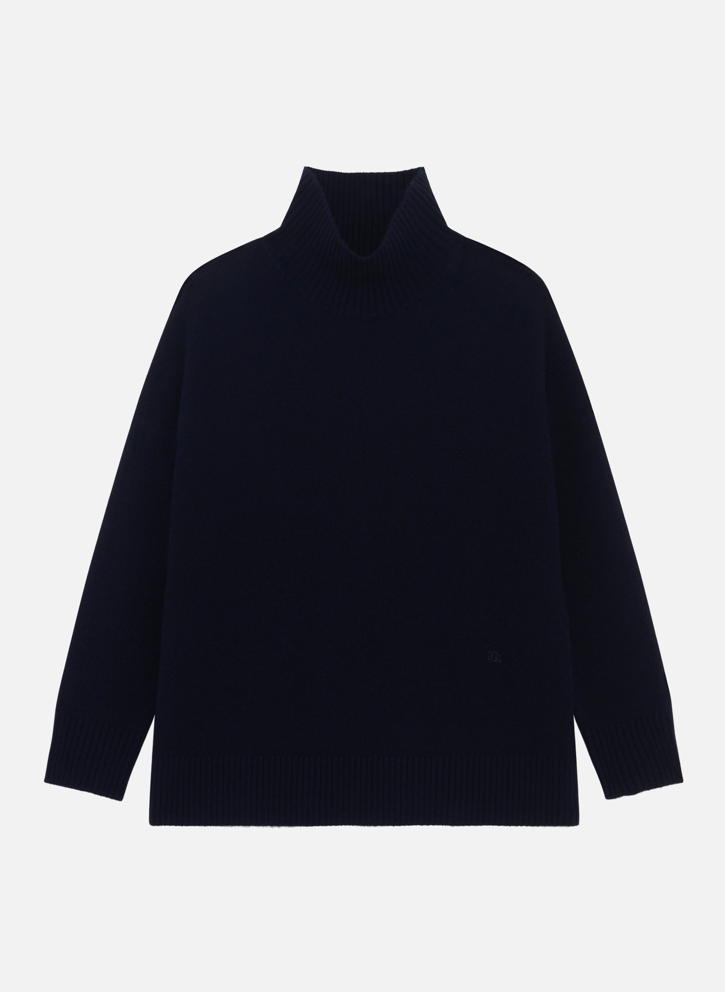 Cashmere turtleneck sweater THE KOOPLES Blue