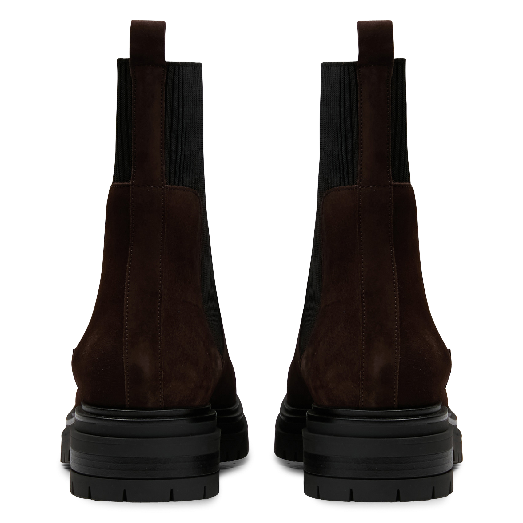 Bottines en cuir velours MELLOW YELLOW Marron