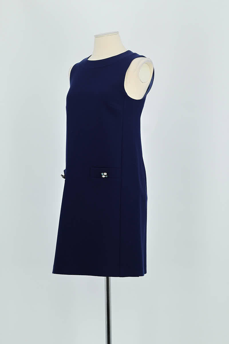 Dress TARA JARMON - Seconde Main Blue