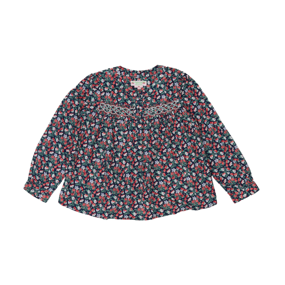 Multicolored child's blouse - 8 years BONPOINT - Seconde Main Multicolored
