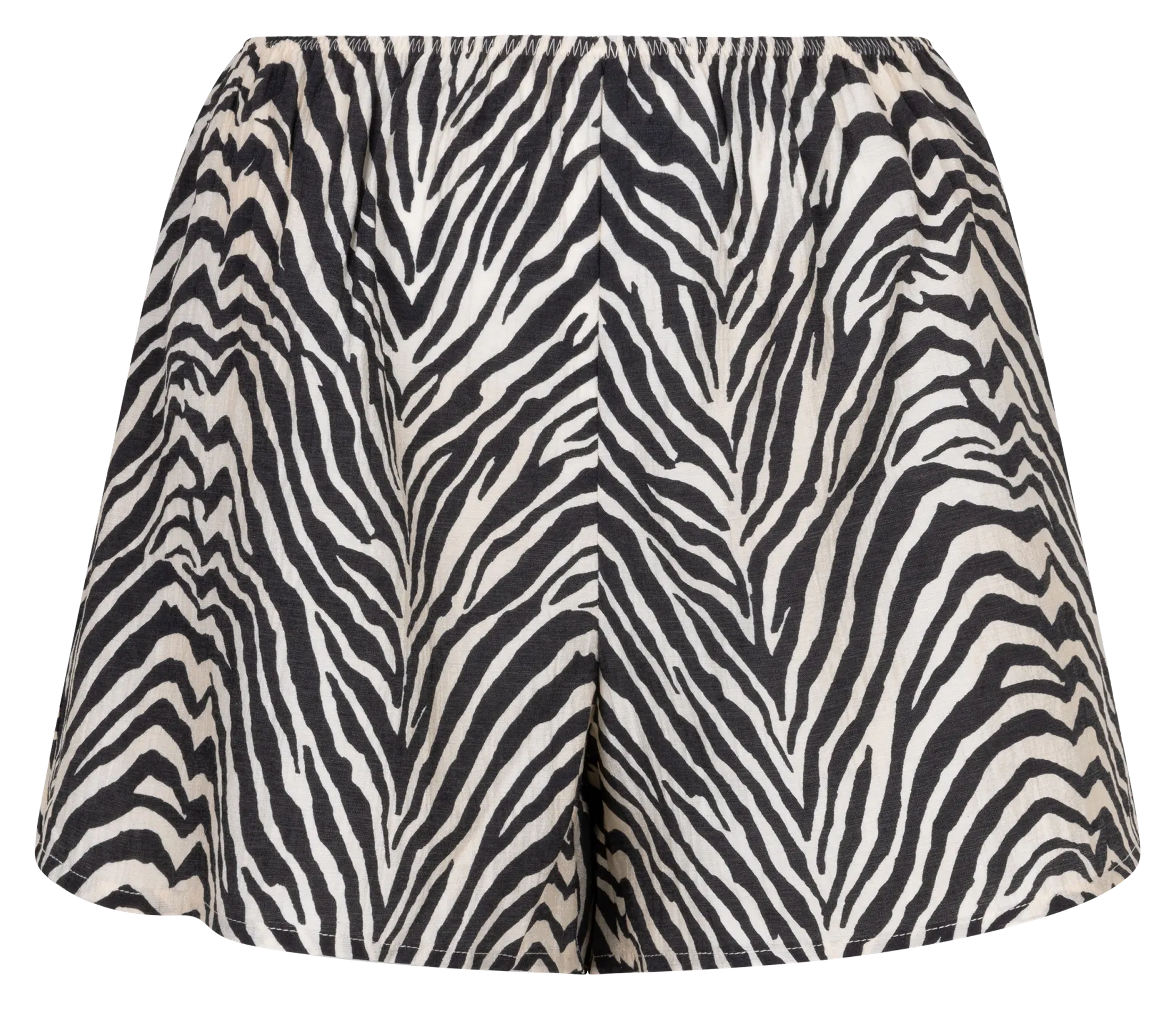 Gerade geschnittene Shorts mit Print LOVE STORIES Schwarz