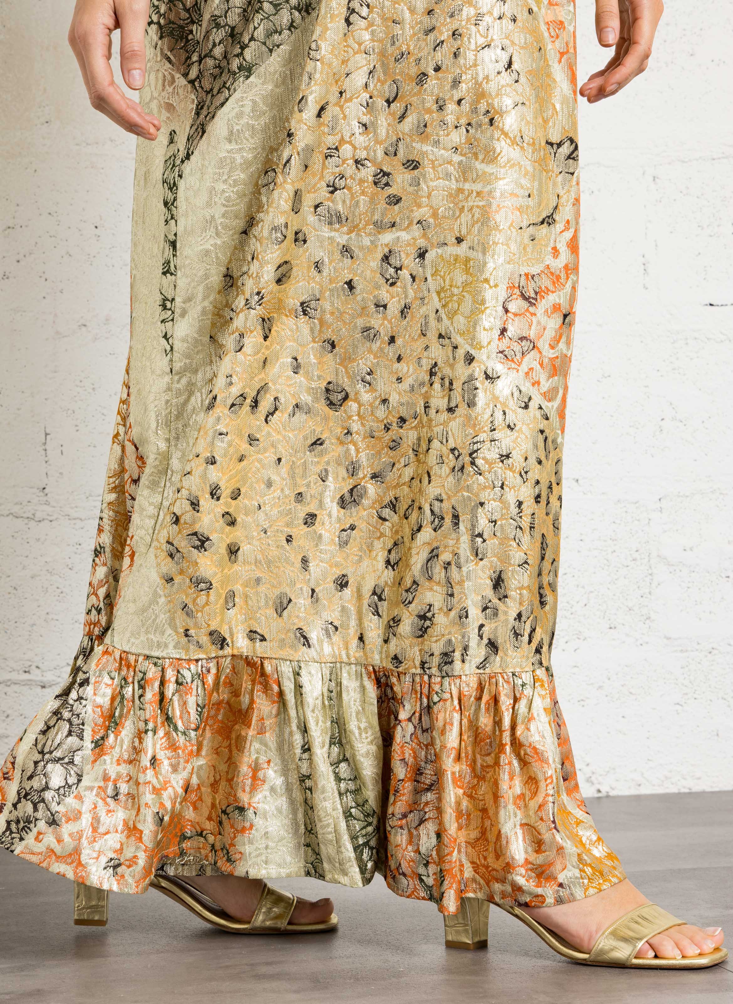 Robe longue Jasmin en coton MES DEMOISELLES Multicolore