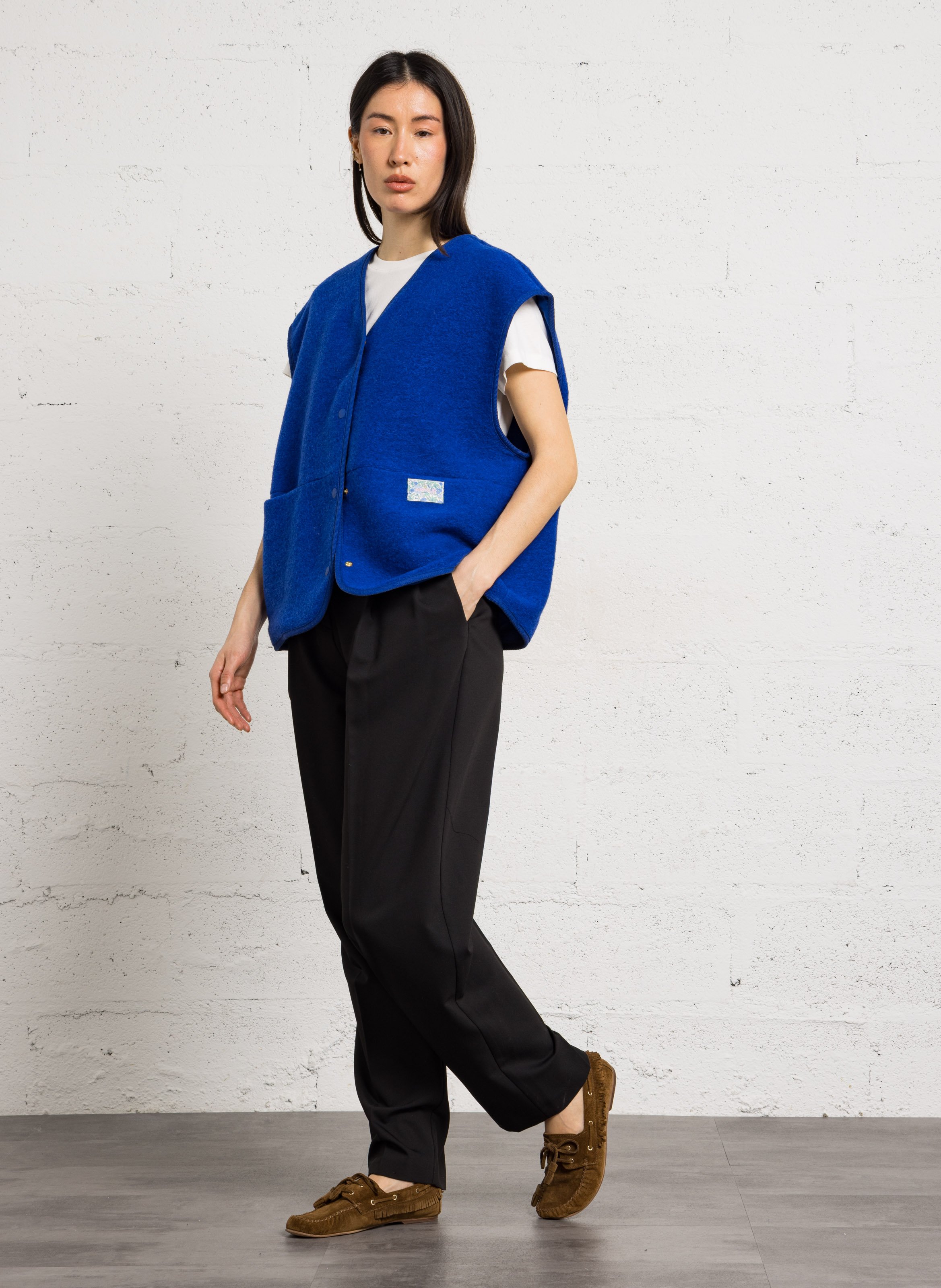 Darted pants IMPERIAL Black