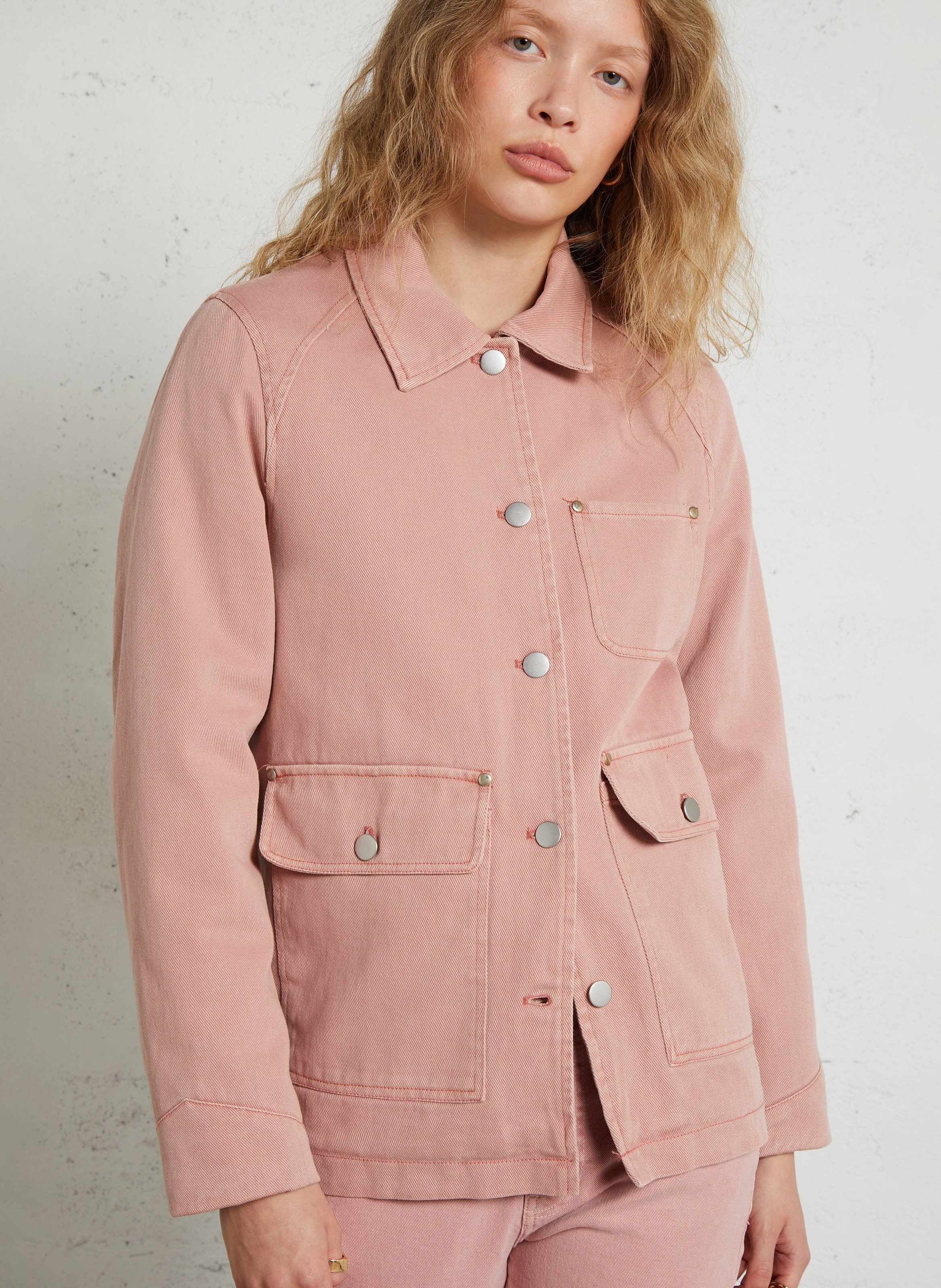 Veste en jean col classique SUD EXPRESS