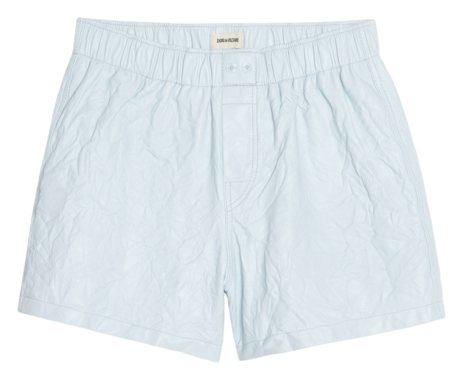 Short en cuir froissé  ZADIG&VOLTAIRE Blauw