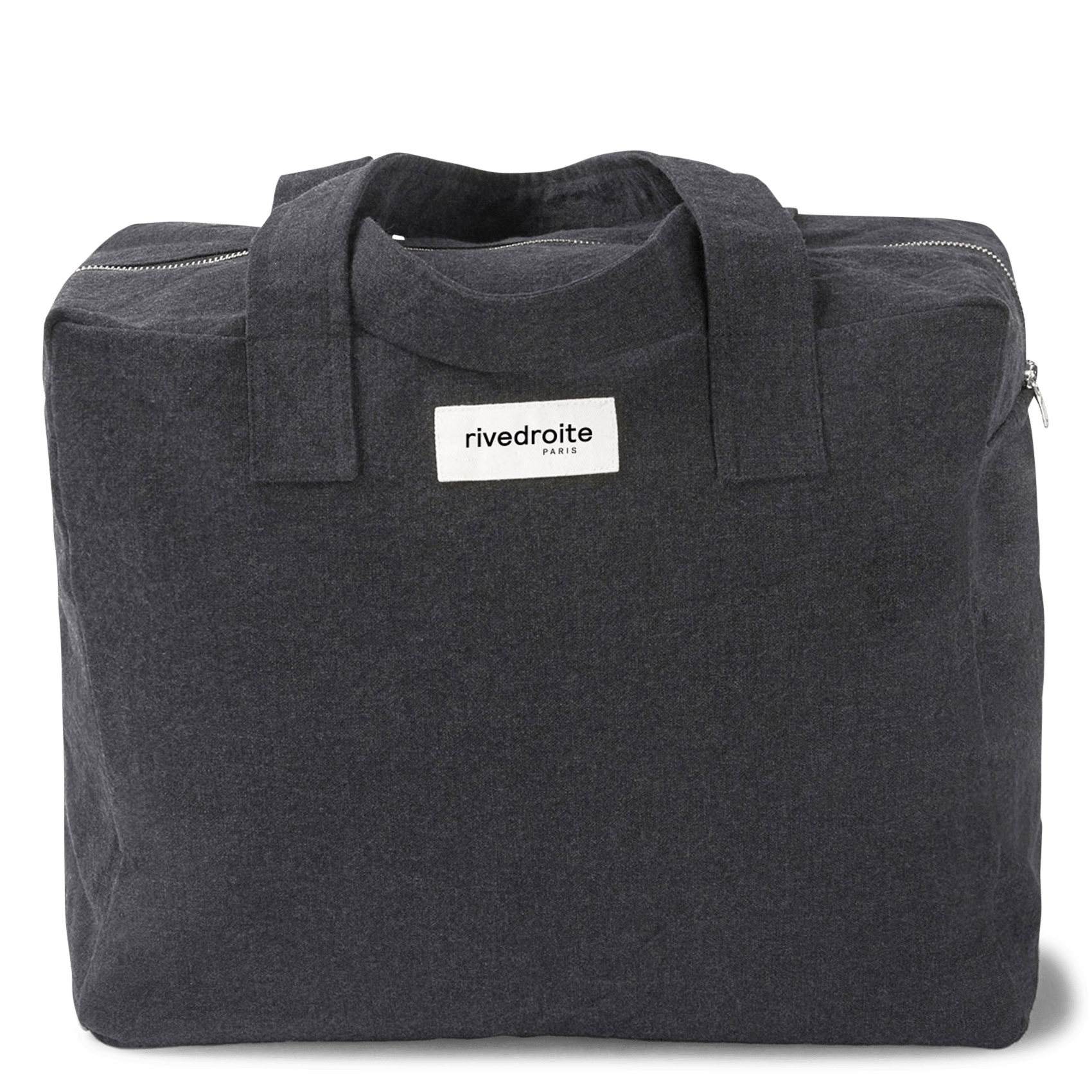 Sac week-end en coton recyclé mélangé RIVEDROITE PARIS