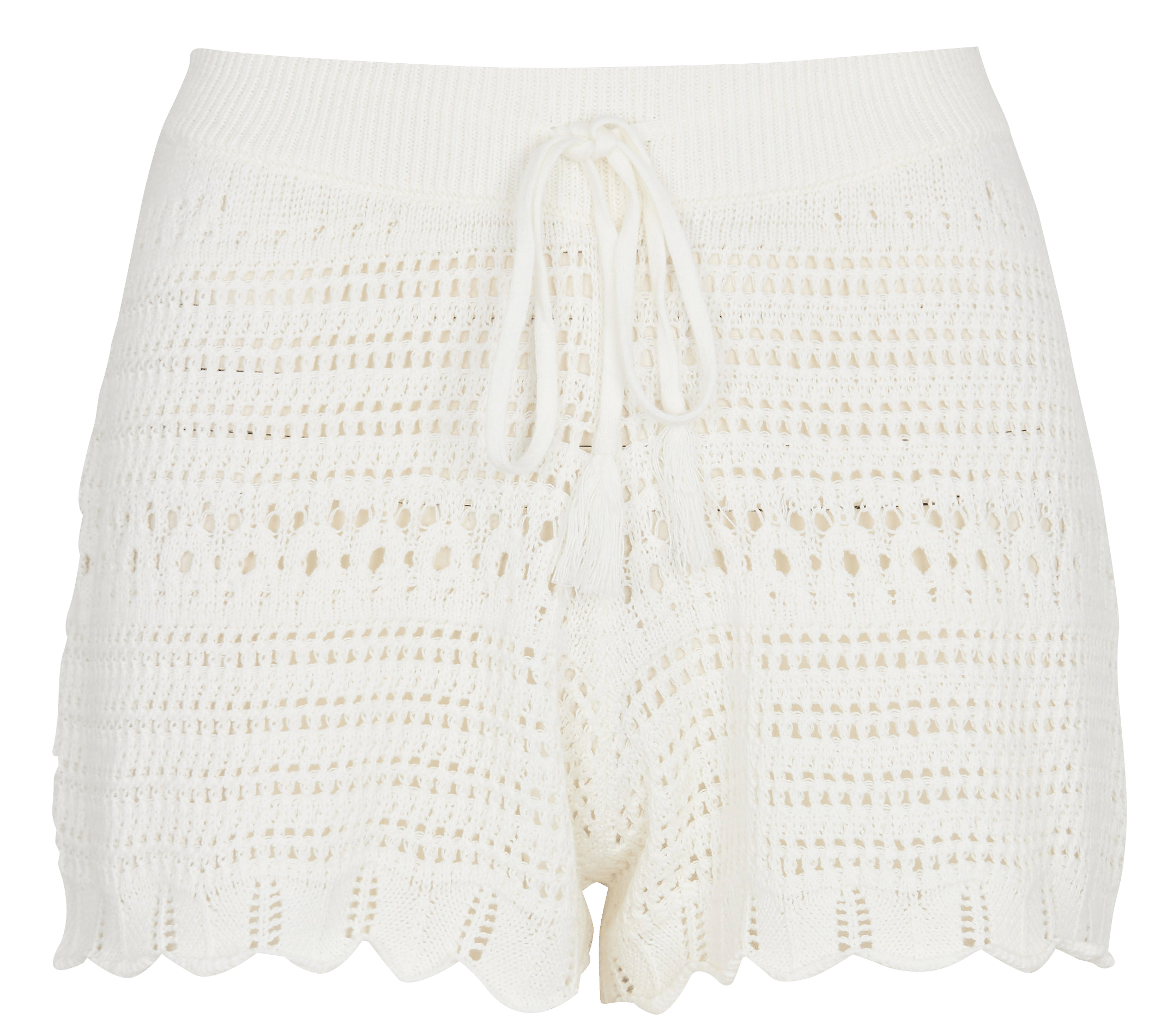 Häkel-Shorts BANANA MOON Weiss