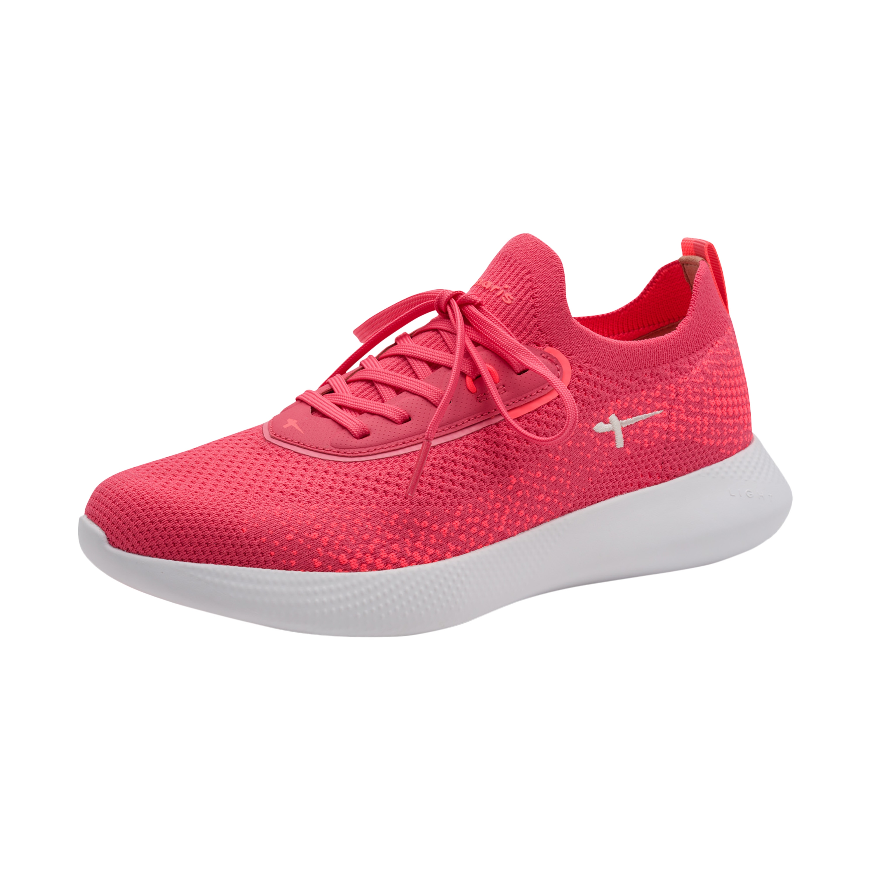 Lace-up low-top sneakers TAMARIS Pink