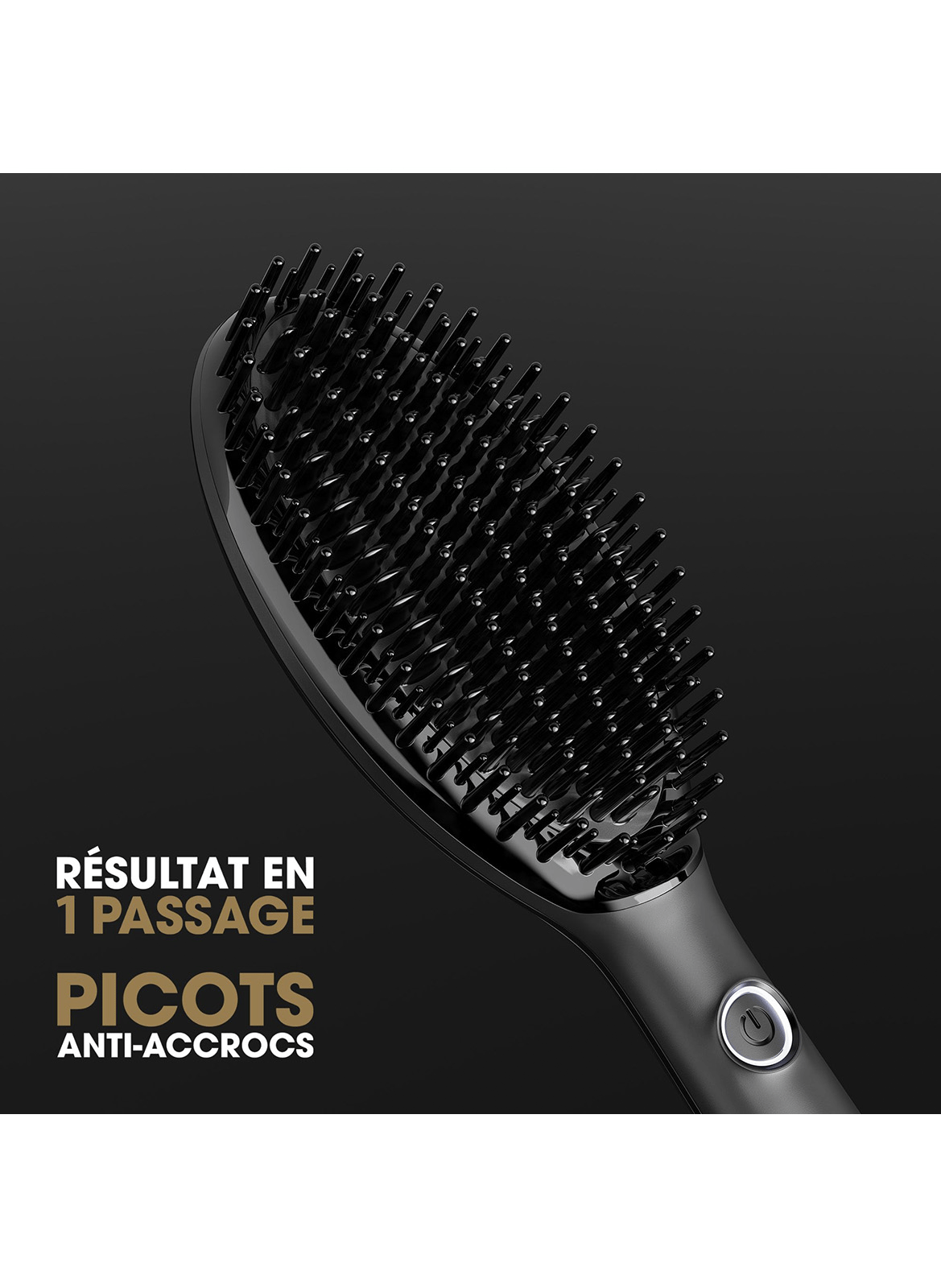 Brosse lissante professionnelle ghd Glide+ GHD Noir