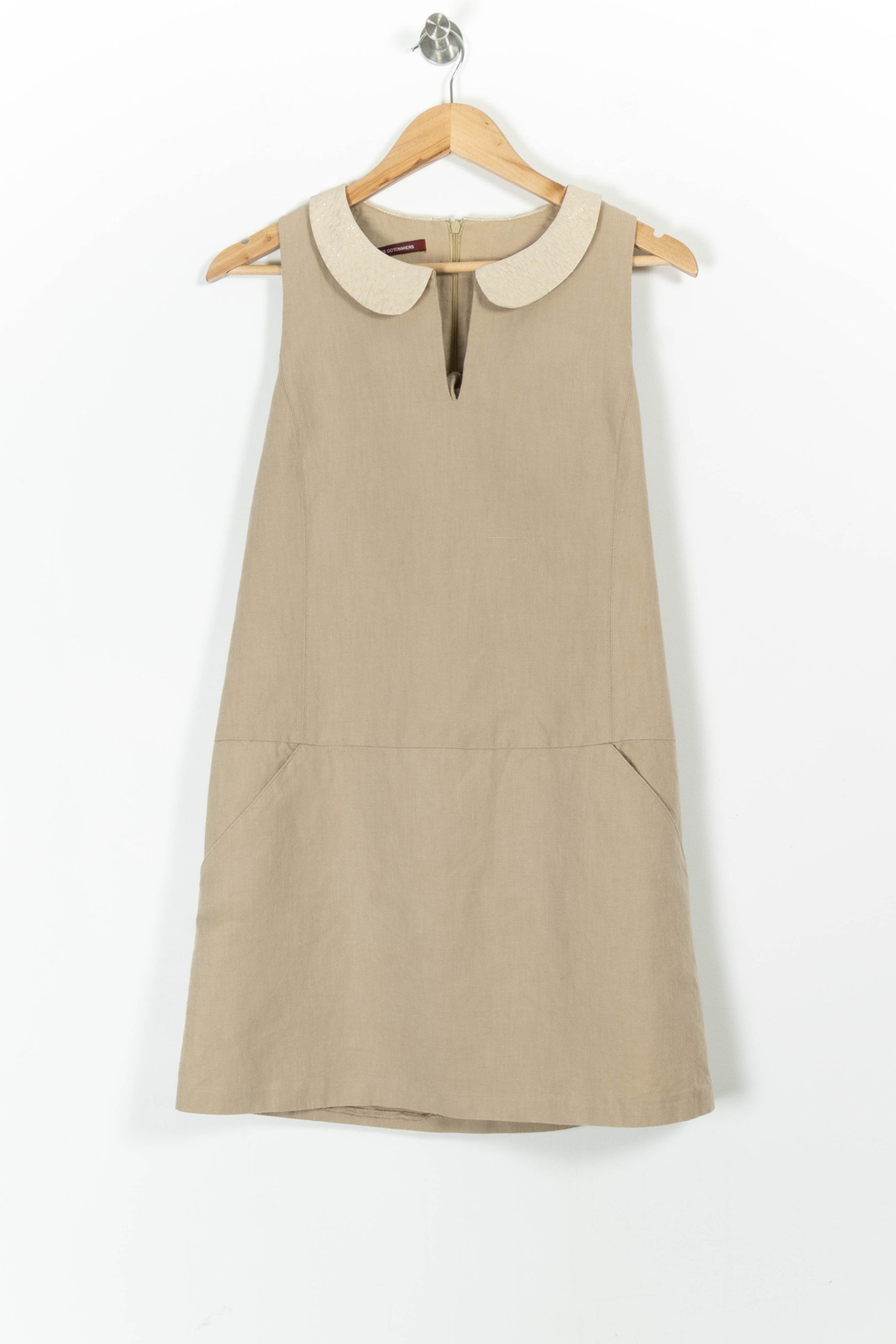 Robe courte & midi COMPTOIR DES COTONNIERS - Seconde main Beige