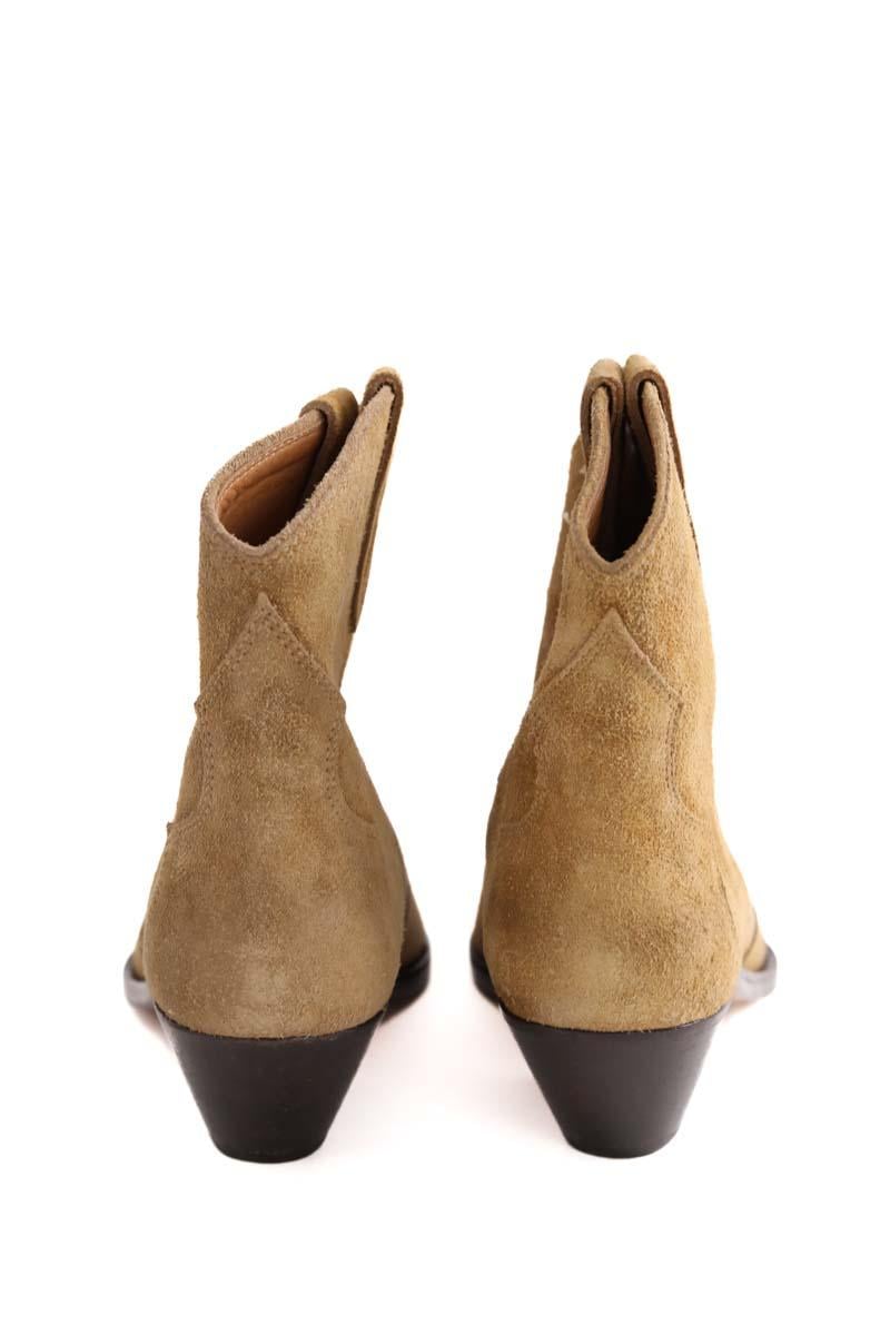 Ankle boots ISABEL MARANT - Seconde Main Beige