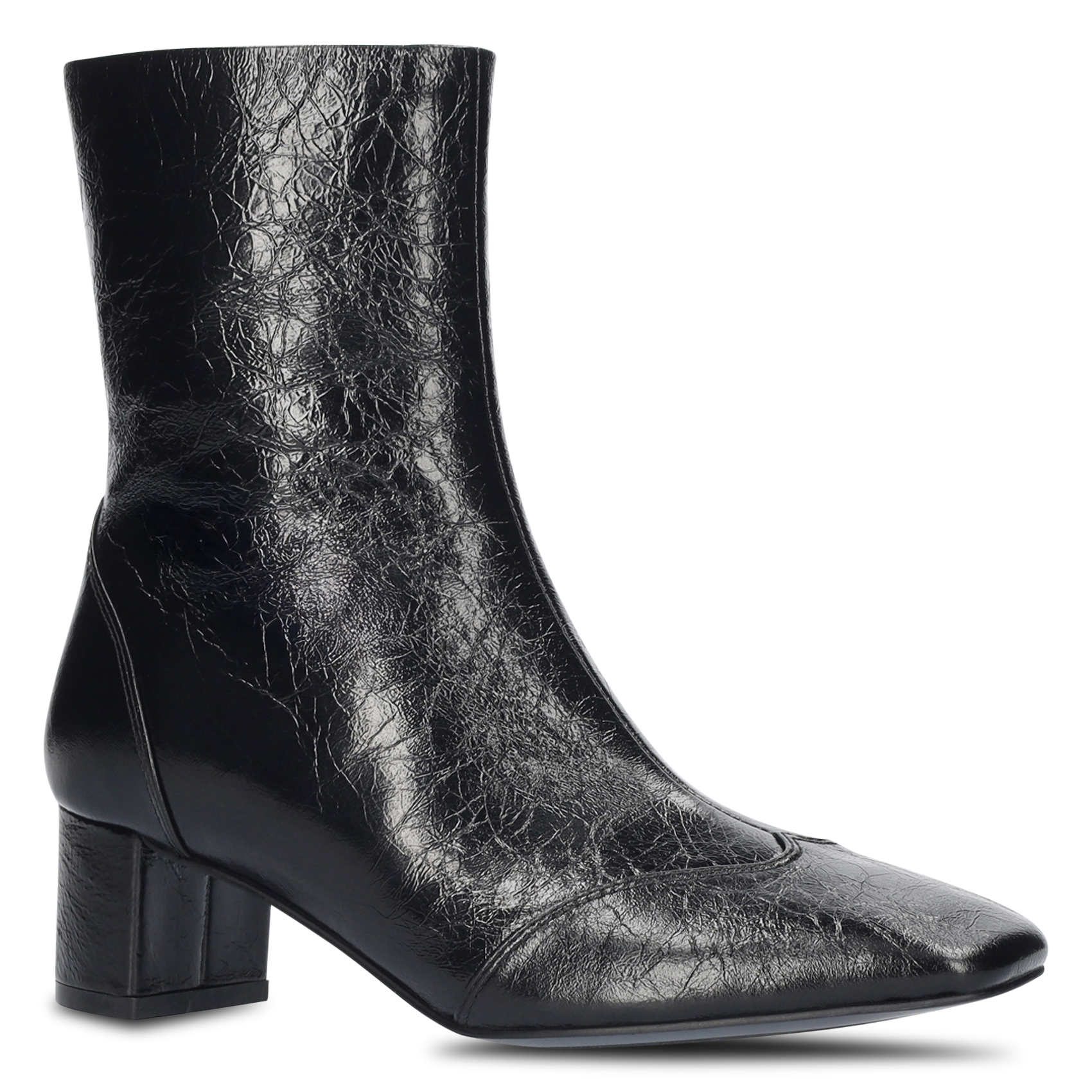 Lackleder-Stiefeletten BIBI LOU Schwarz