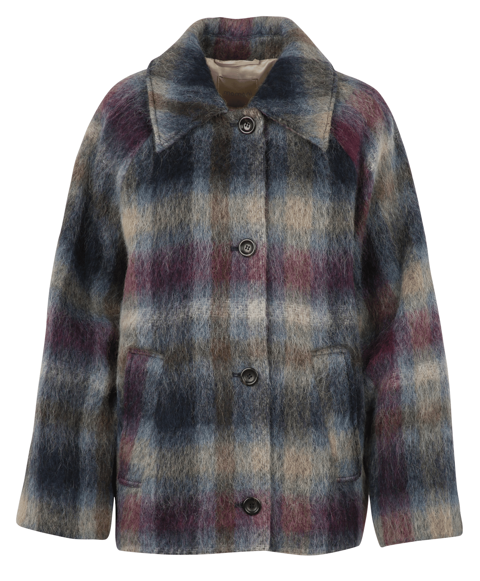 Manteau oversize col classique MOMONI Multicolore