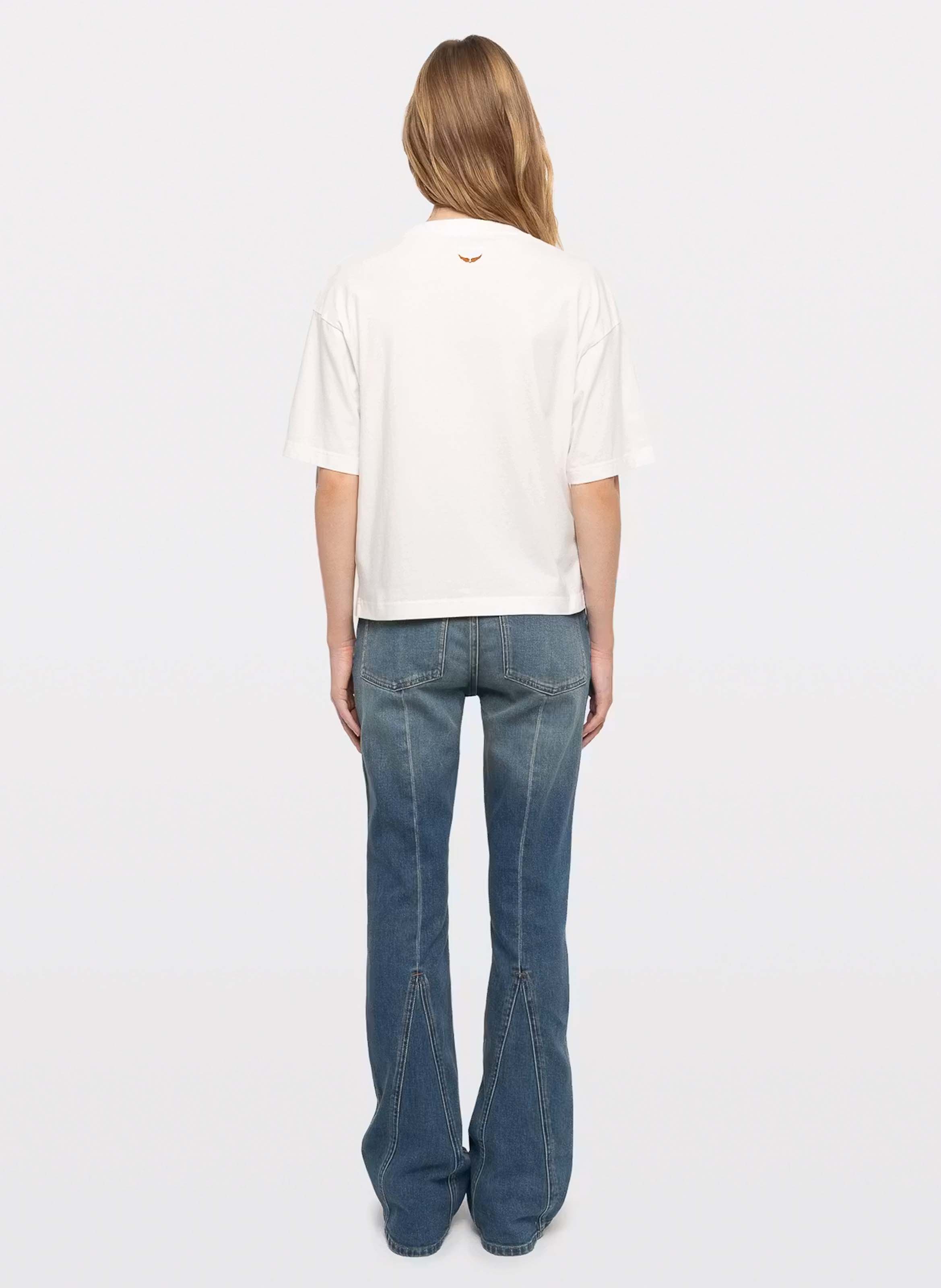 Printed cotton T-shirt ZADIG&VOLTAIRE White