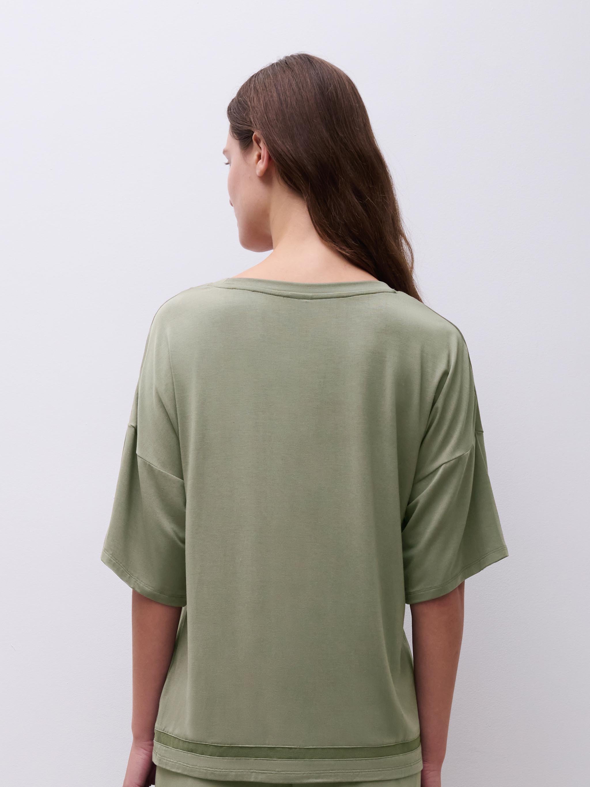 Short-sleeved T-shirt | Green CHANTELLE Women