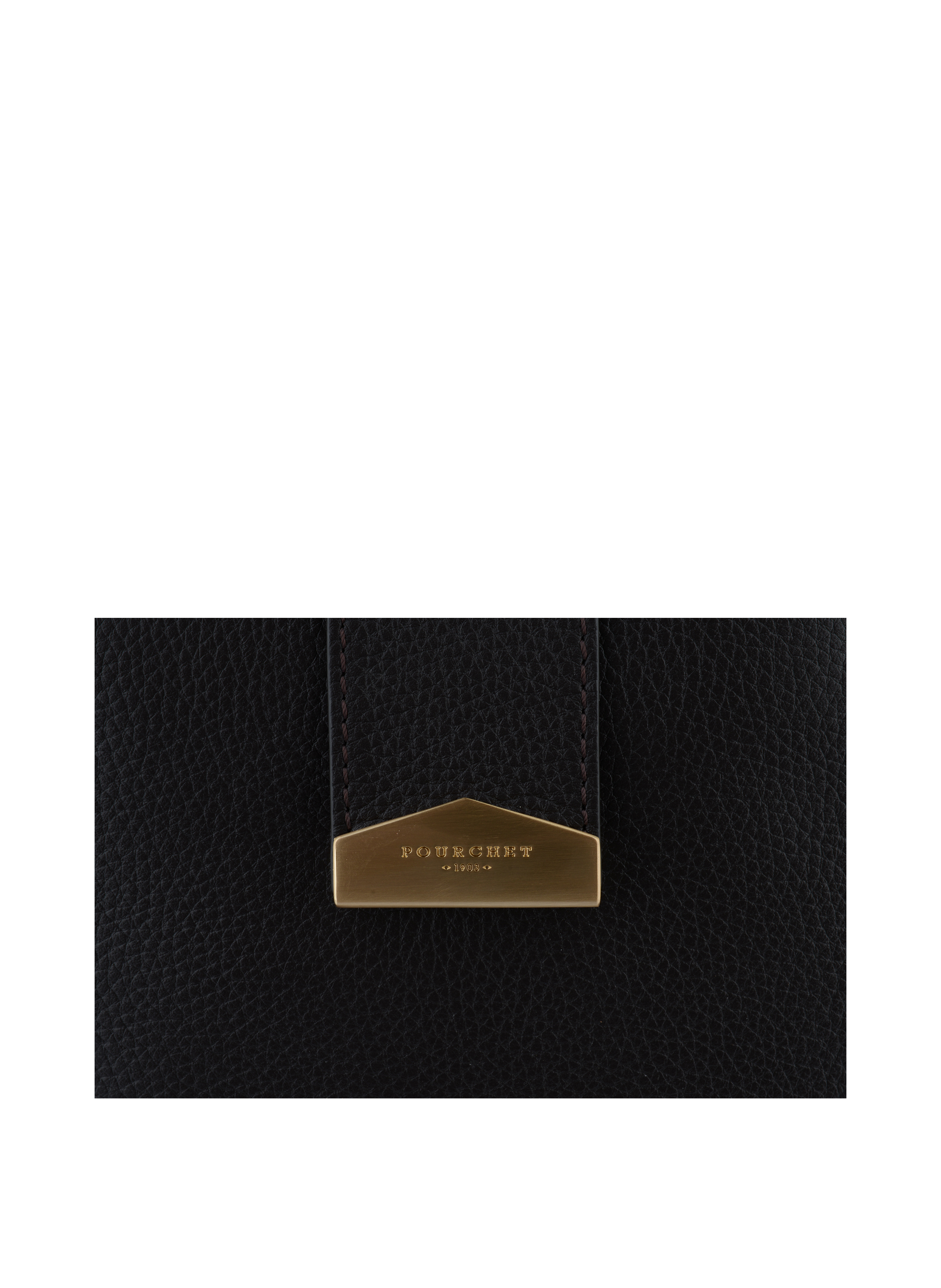 Calfskin leather backpack | Brown POURCHET Women