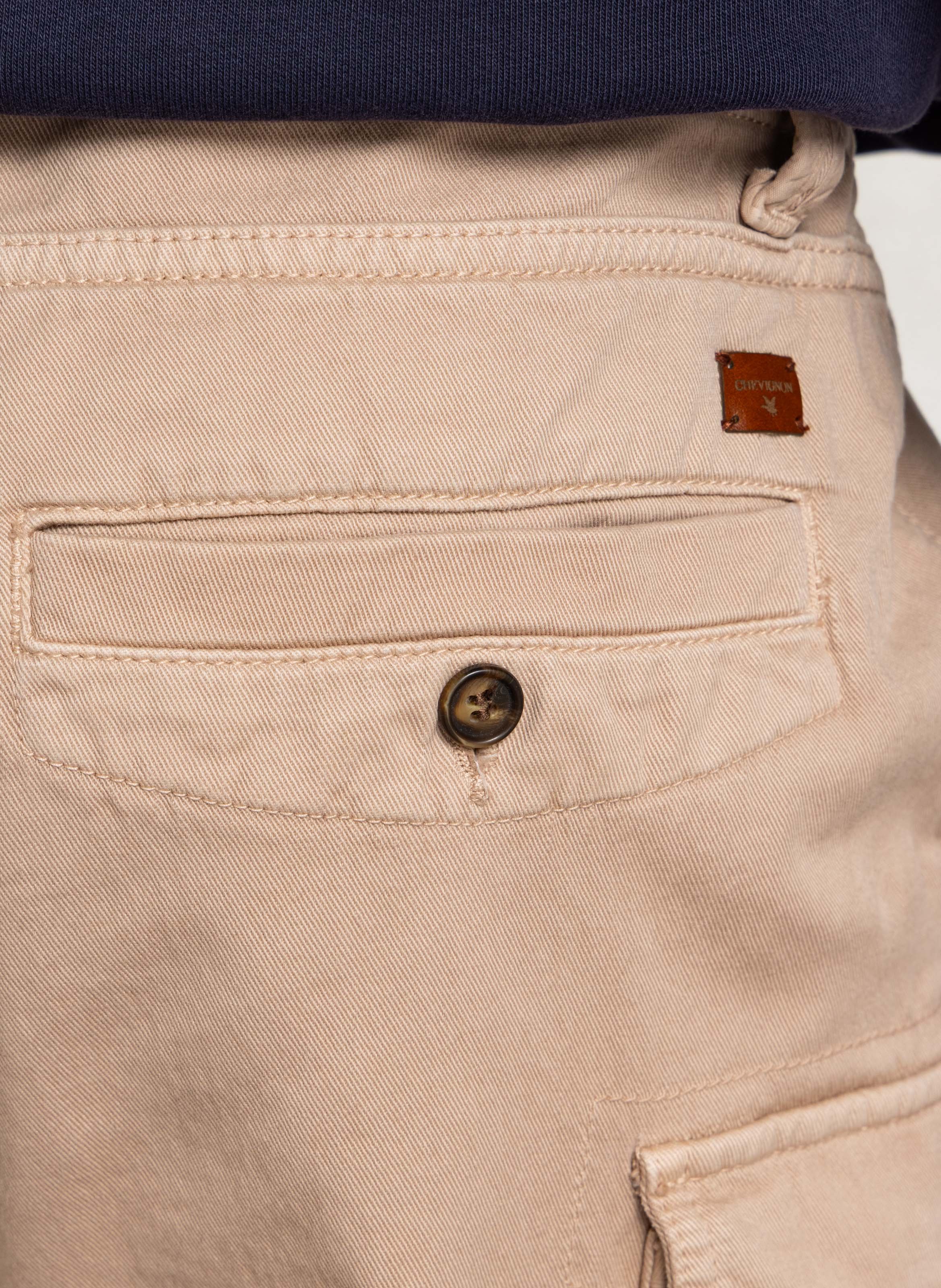 Straight-fit jeans van katoenmix CHEVIGNON Bruin