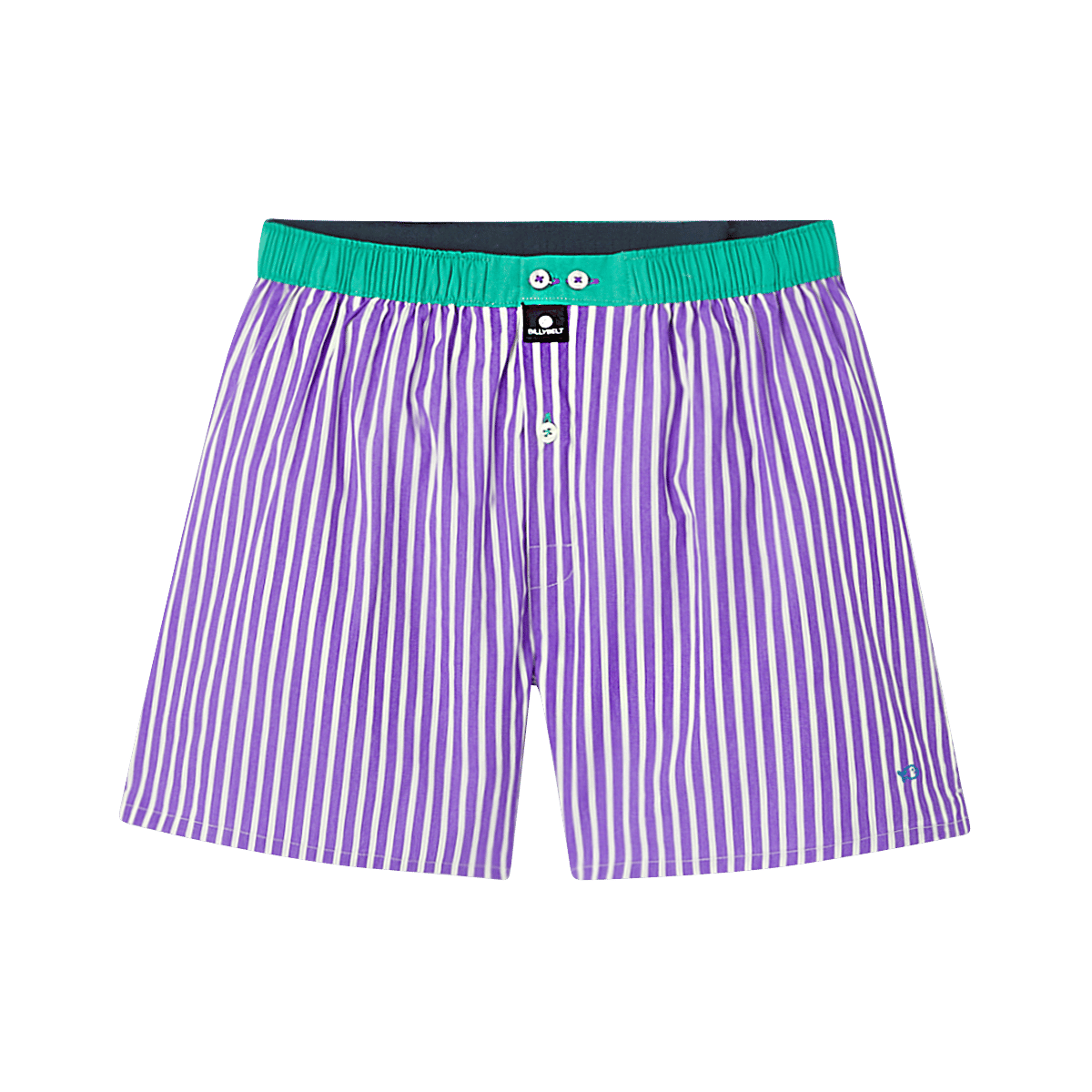 Organic cotton boxer shorts BILLYBELT Purple