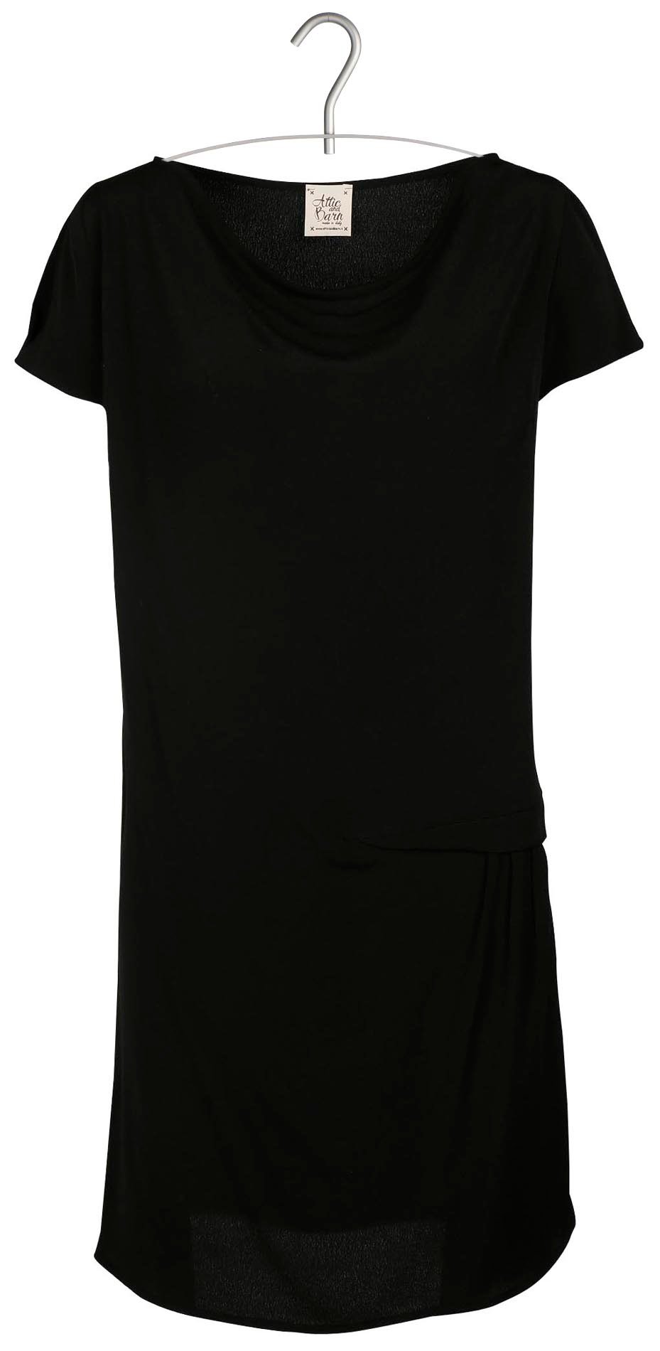 Ruston loose-fit dress ATTIC AND BARN Black