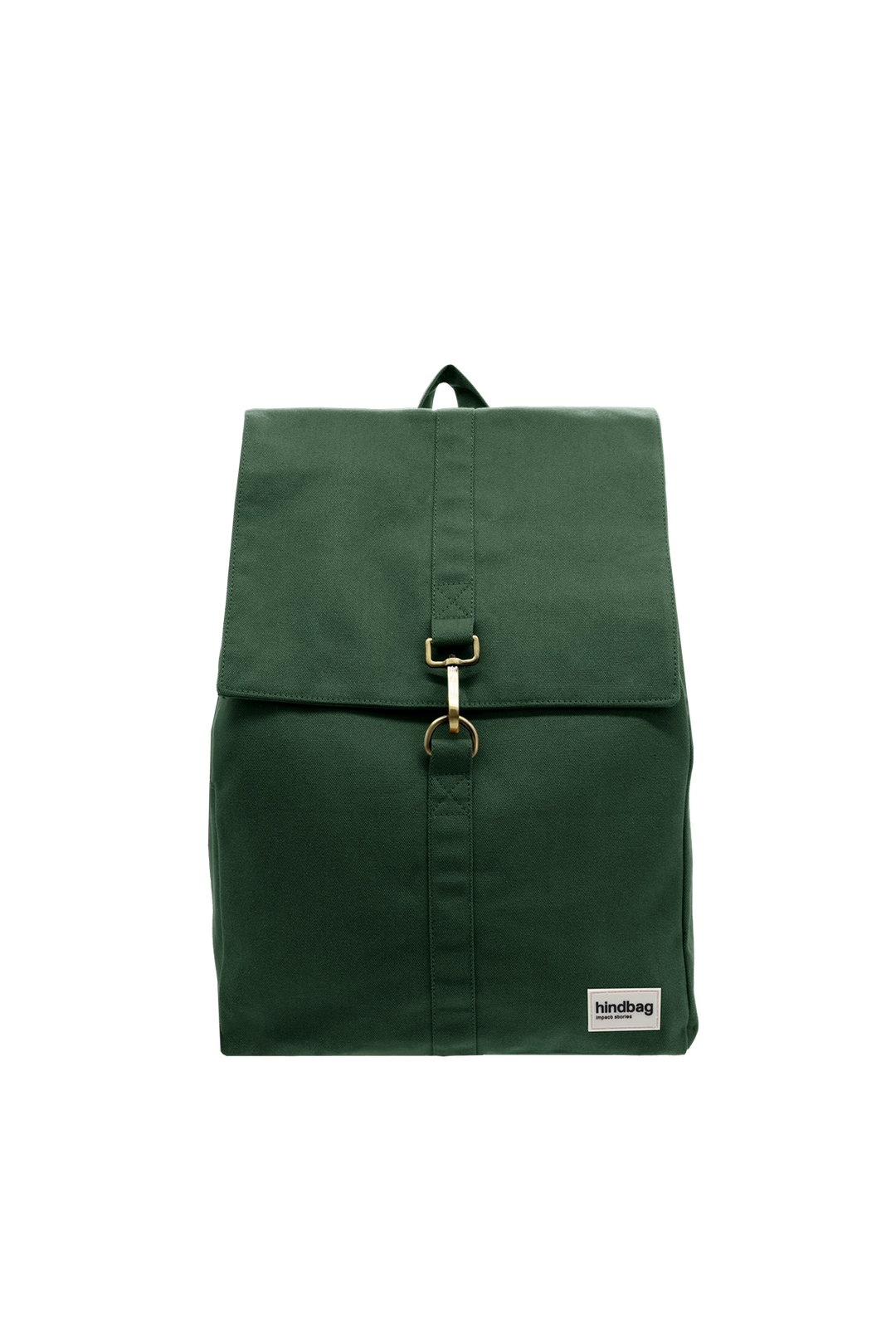 Cotton backpack HINDBAG Green