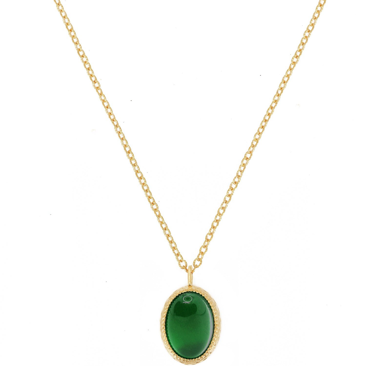 Necklace NILAI Green