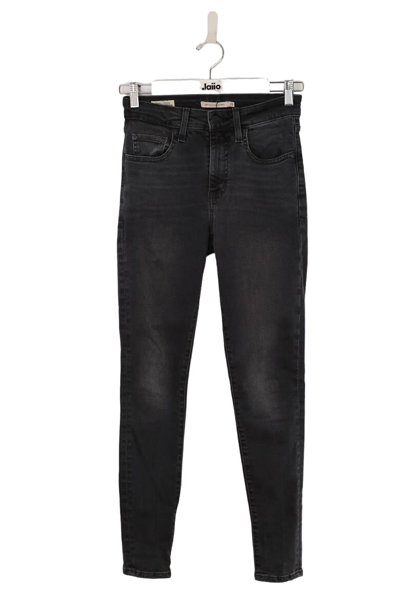 Cotton skinny jeans LEVI'S - Seconde main Black