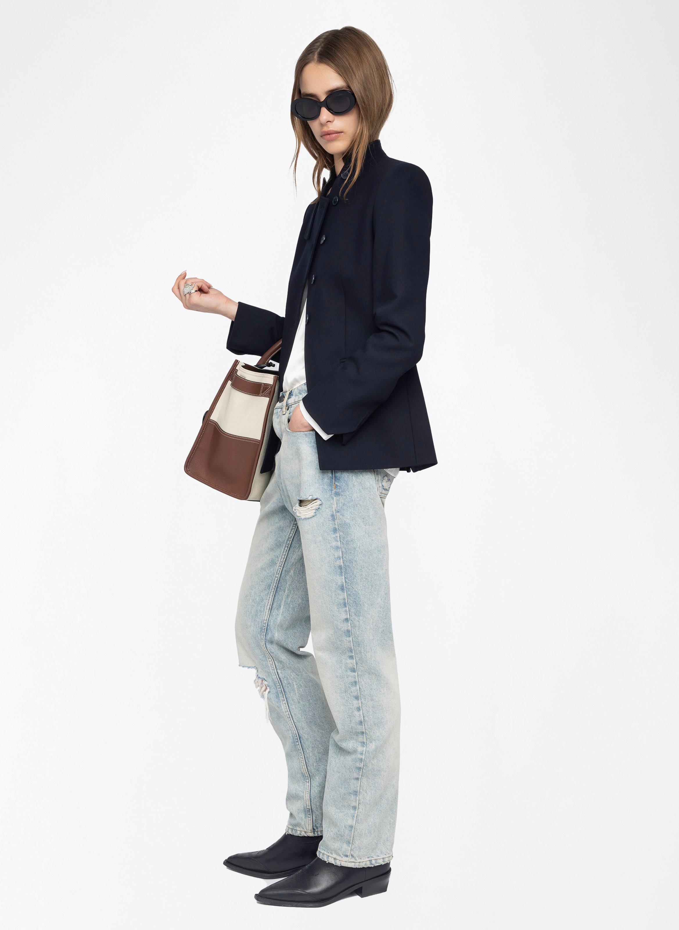 Blazer con collo alto ZADIG&VOLTAIRE Blu