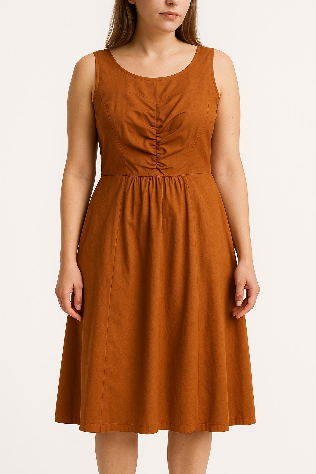 Long dress TARA JARMON - Seconde Main Brown