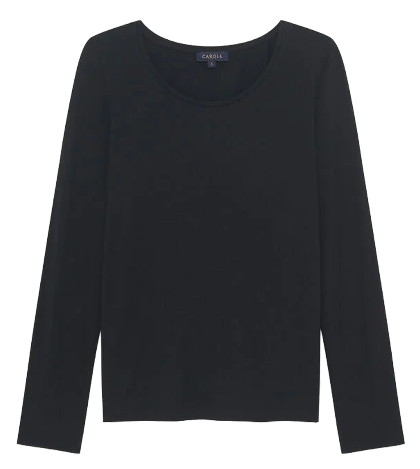 Cotton T-shirt CAROLL Black