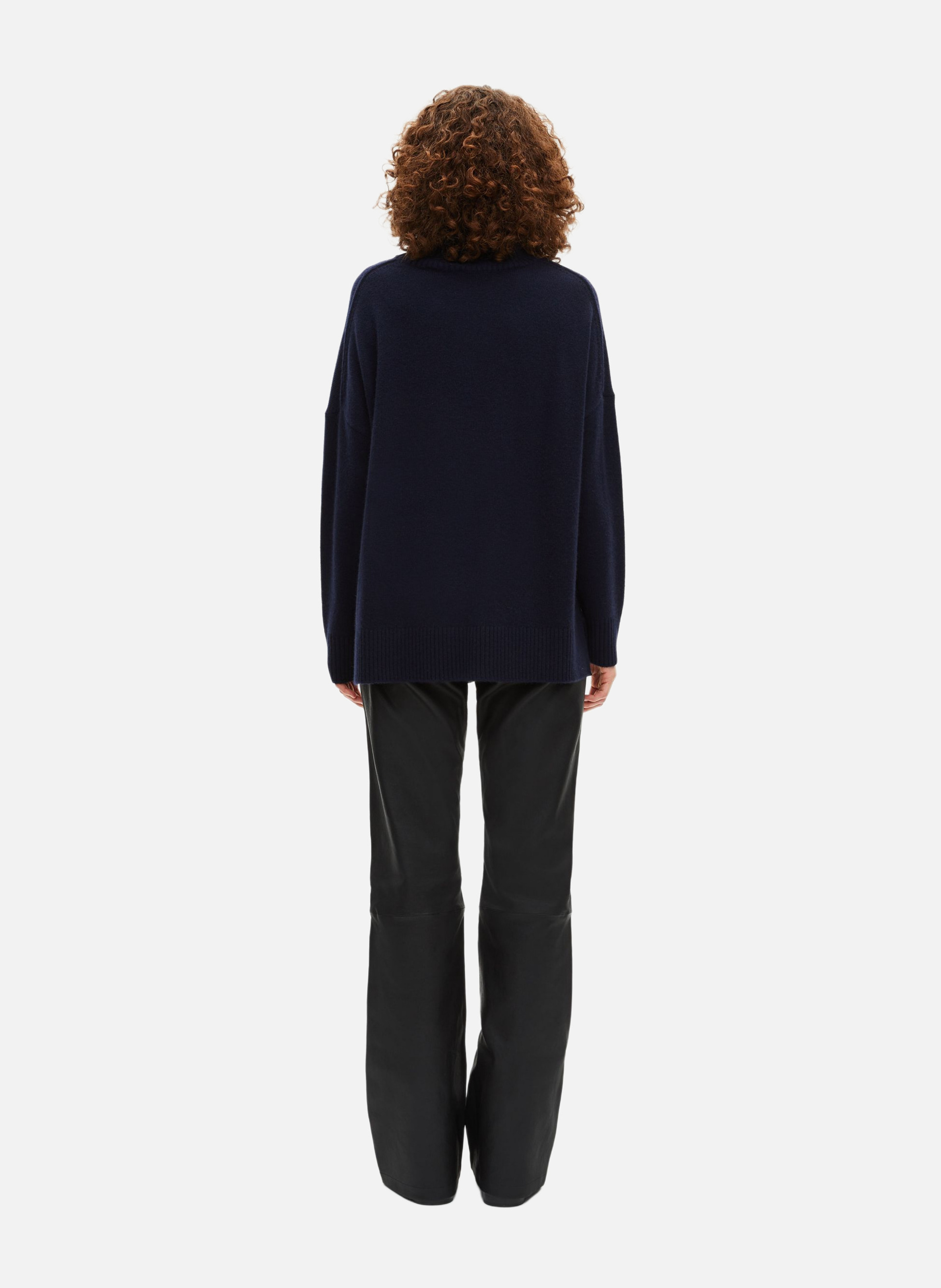 Cashmere turtleneck sweater THE KOOPLES Blue