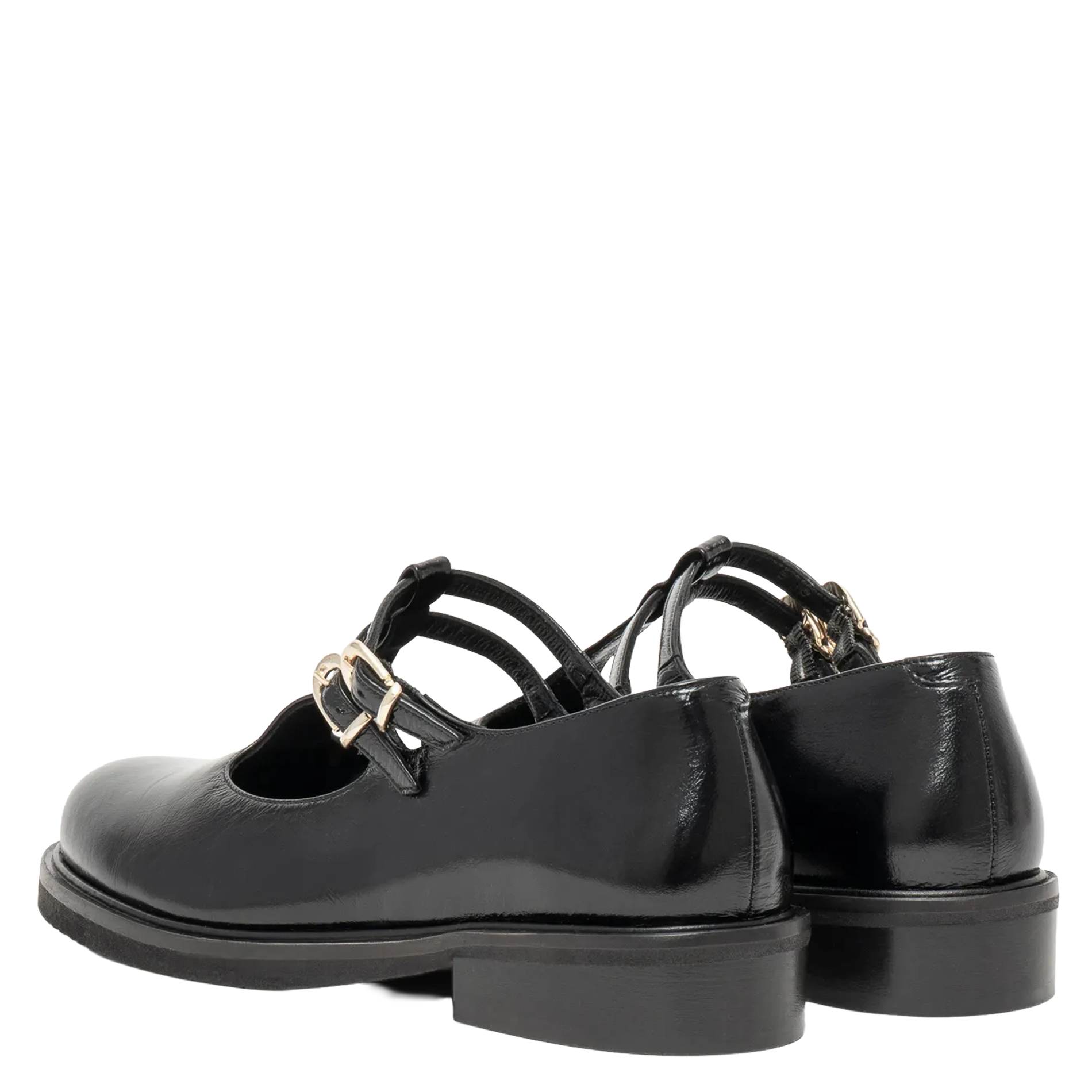 Derbies en cuir  BOCAGE Noir