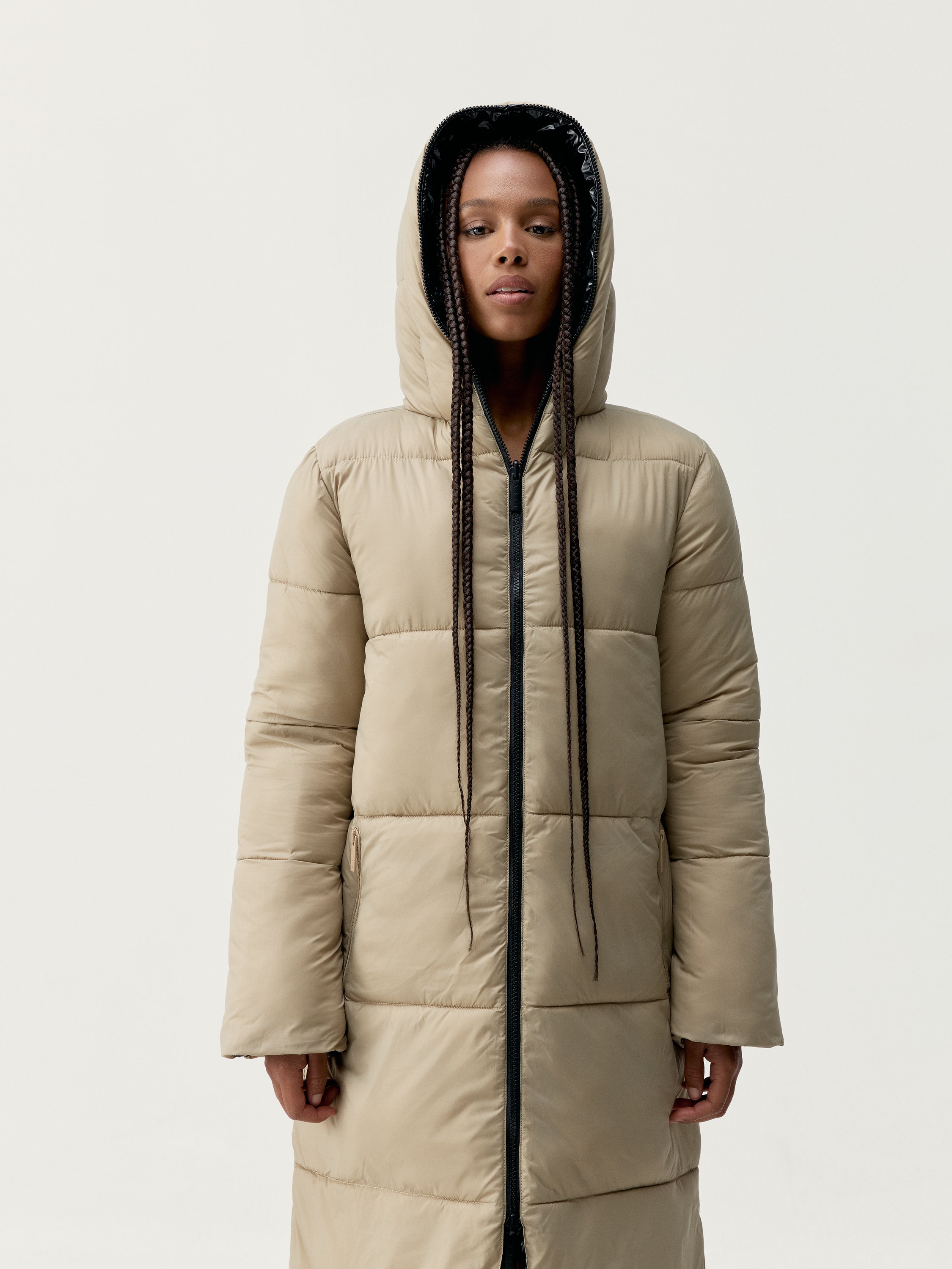 Zip-up performance athleisure sports jacket BORN LIVING YOGA Black