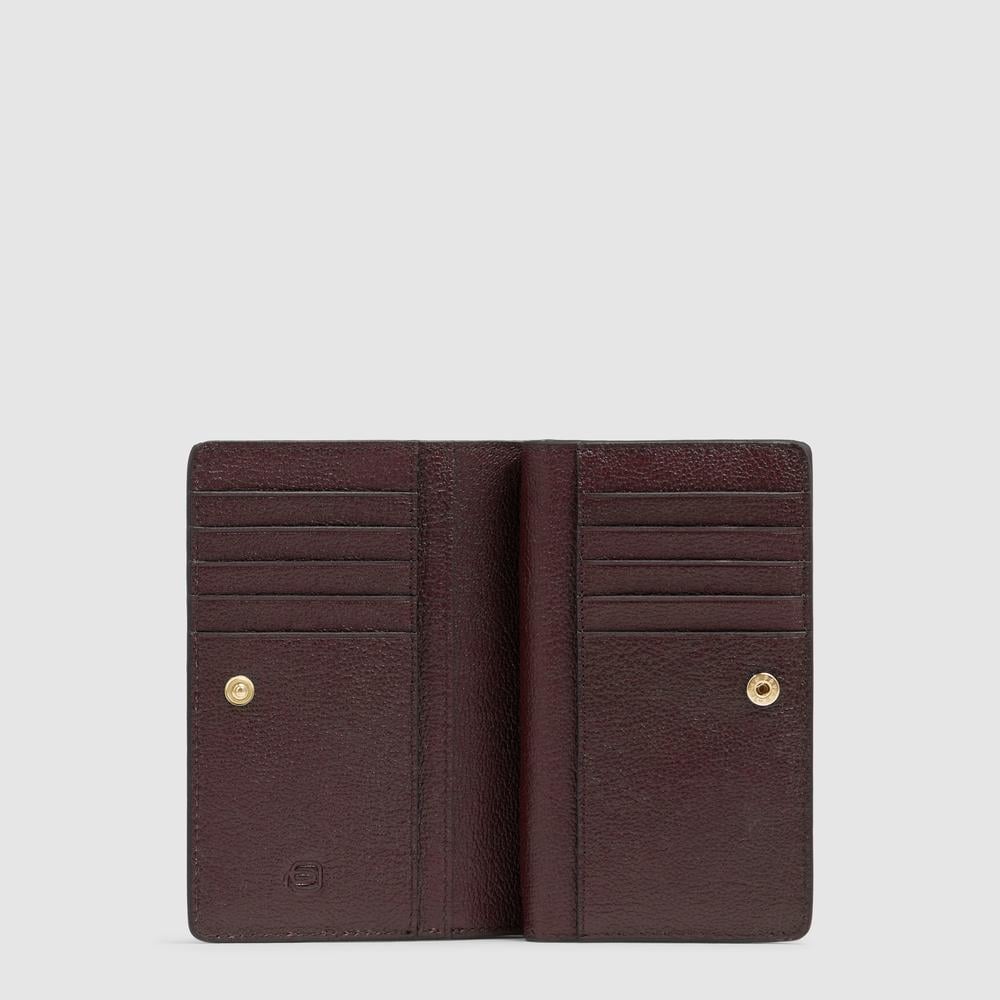 Babylon leather wallet PIQUADRO Red