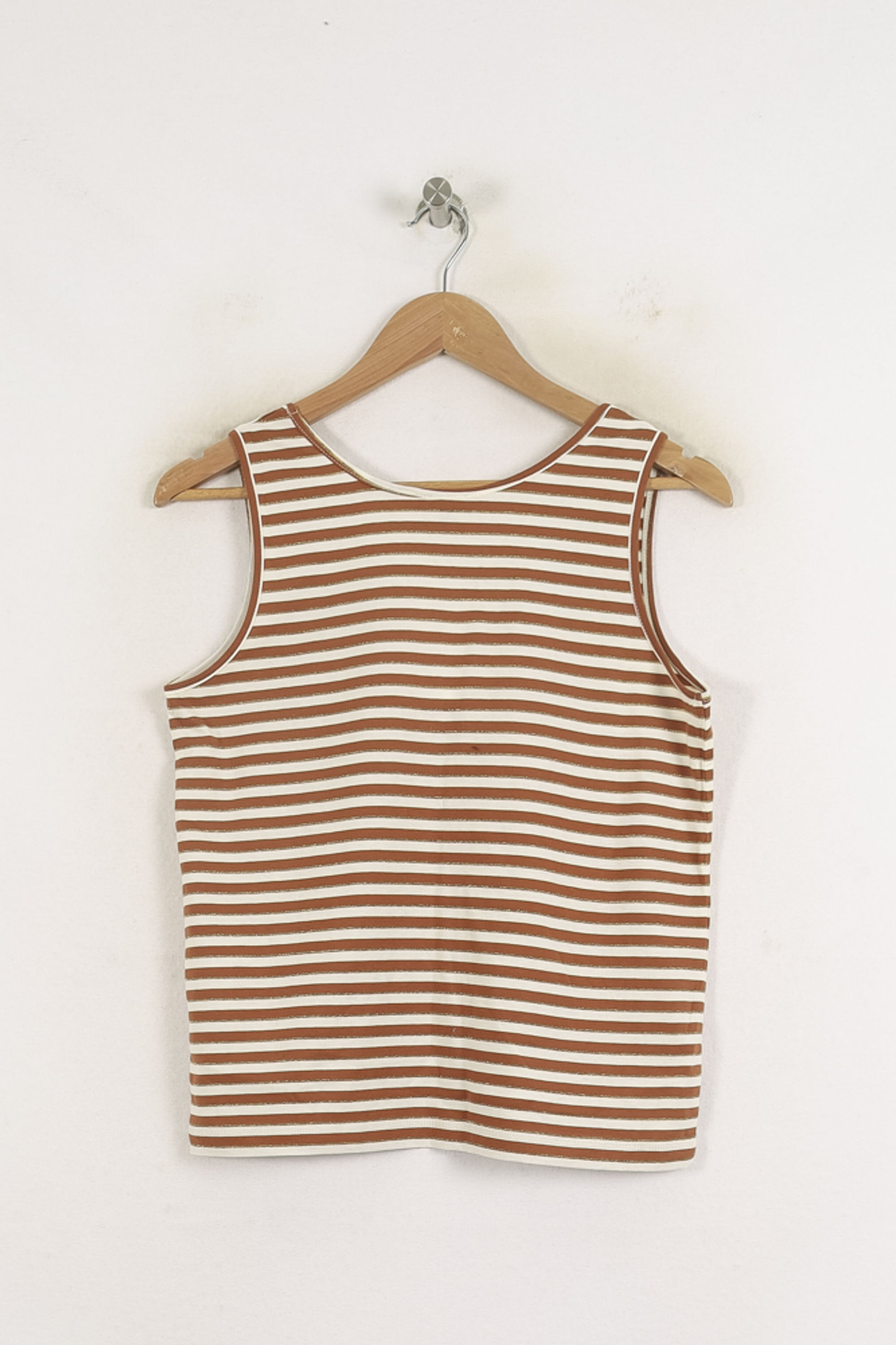Top & tank top INES DE LA FRESSANGE - Seconde main Brown