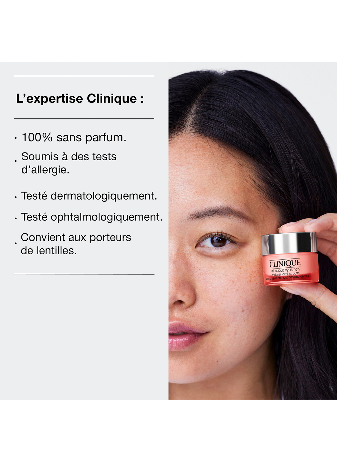 All About Eyes Rich - Eye and Eye Contour Balm CLINIQUE No color