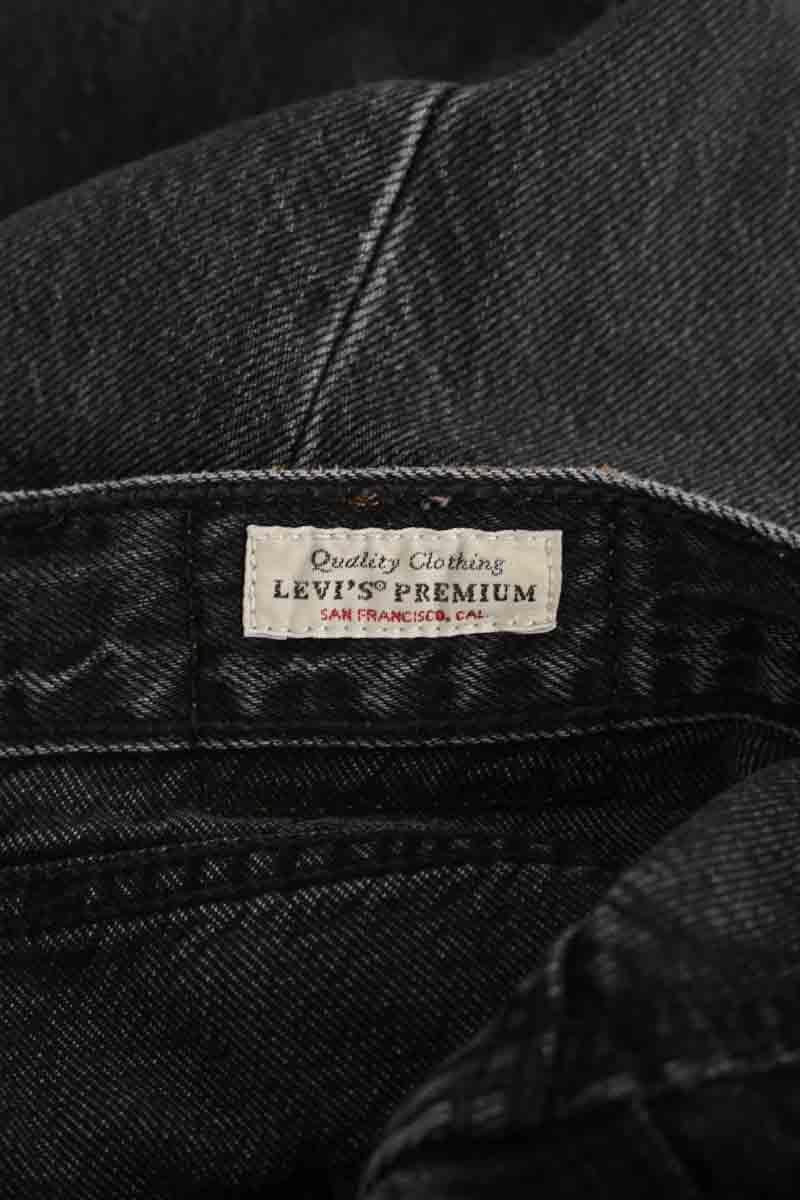 Cropped slim jeans with studs LEVI'S - Seconde main Grey