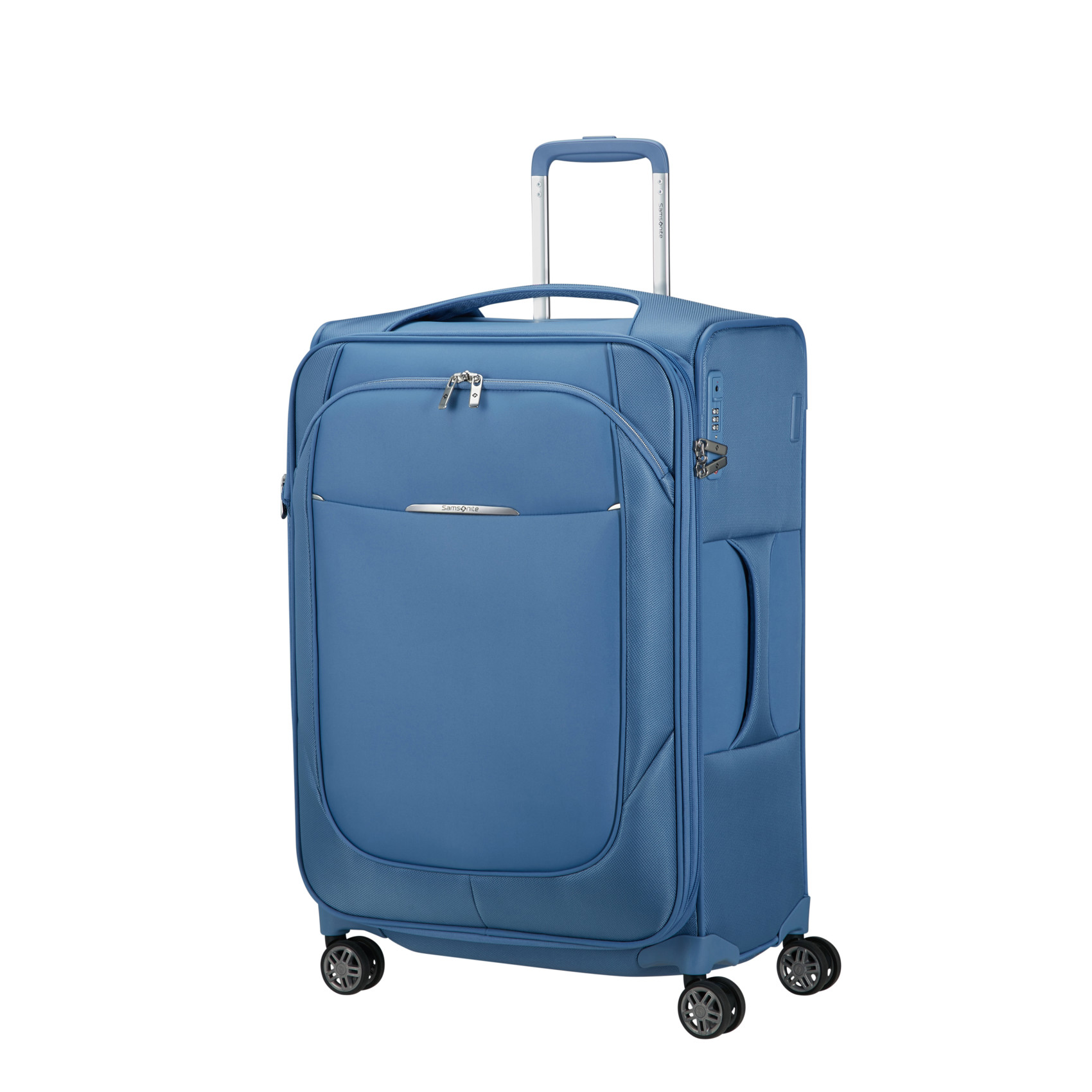 Re-lite suitcase 4 wheels size M SAMSONITE Blue
