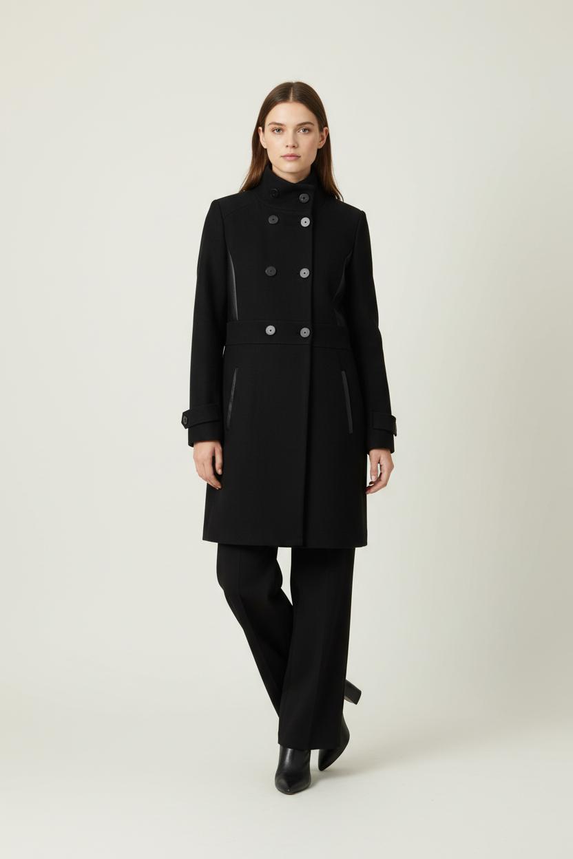 Long coat COMPTOIR DES COTONNIERS - Seconde main Black