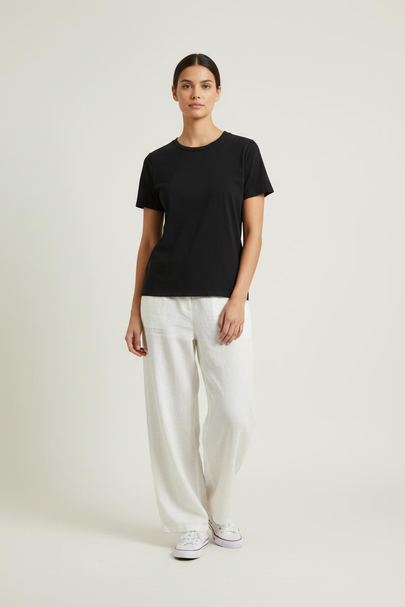 Tommy Badge T-shirt SEZANE - Seconde main Black