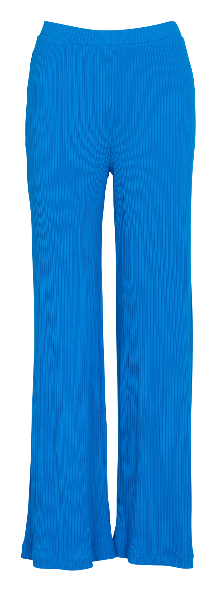 Pantalon large élastiqué uni  COTELAC ACOTE Bleu