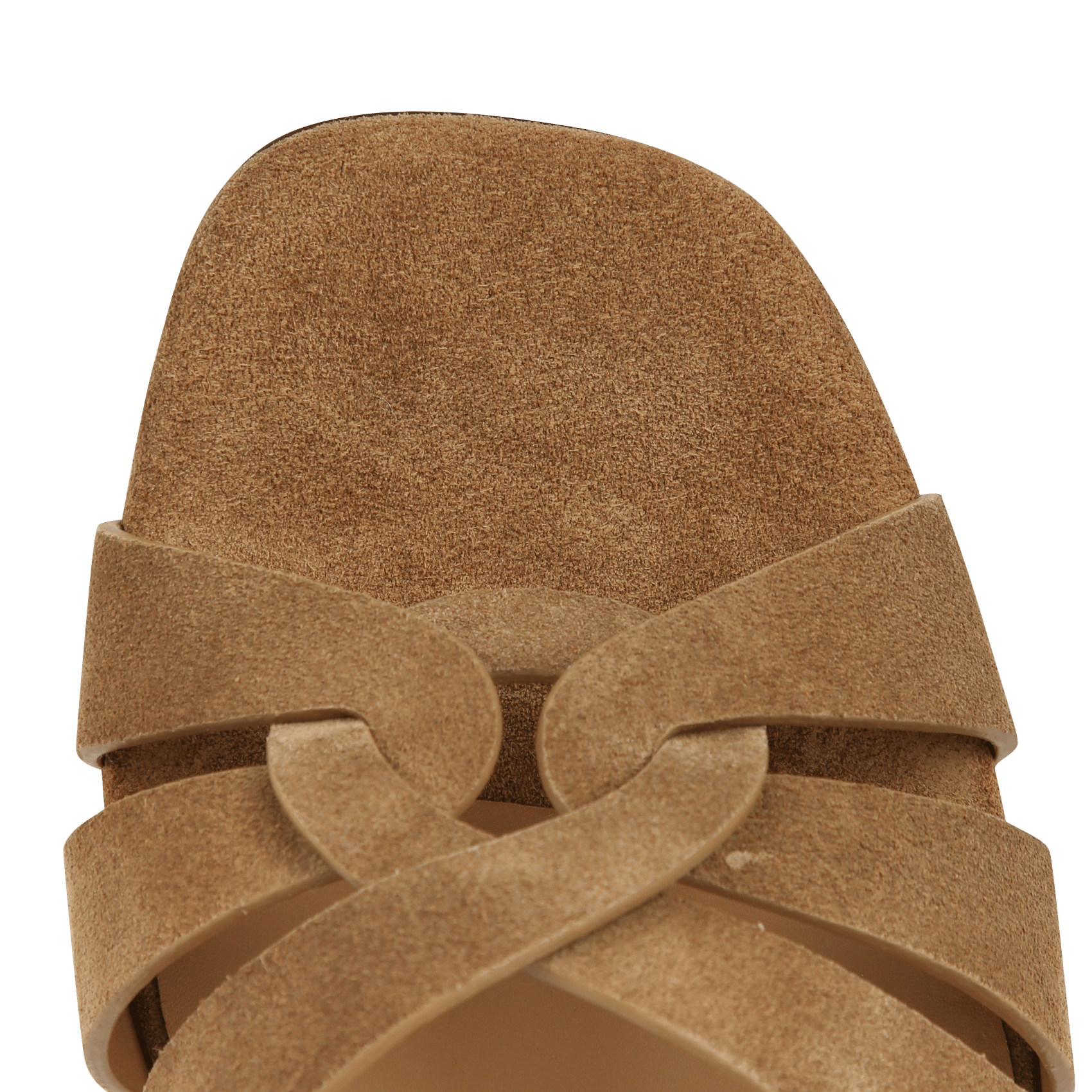 Halfhoge, leren sandalen BOBBIES Bruin