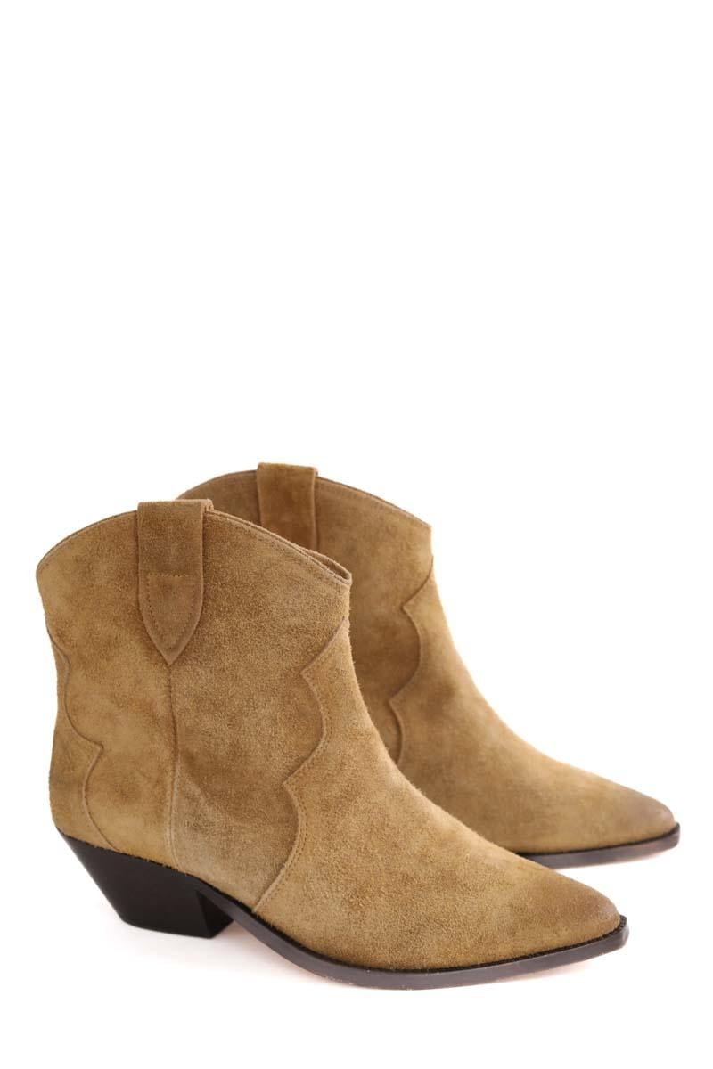 Ankle boots ISABEL MARANT - Seconde Main Beige