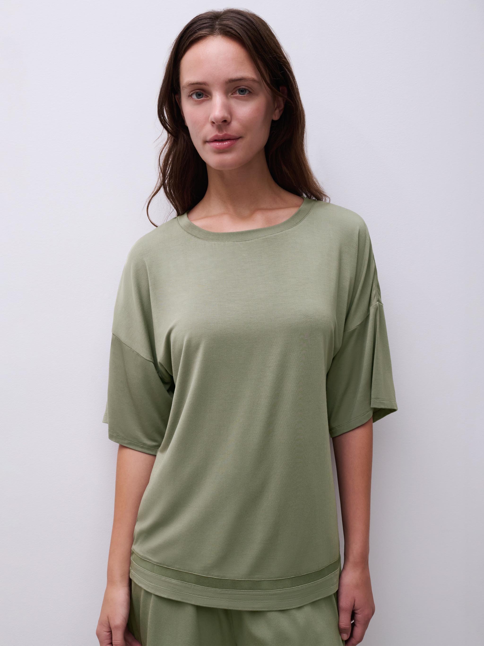 Short-sleeved T-shirt | Green CHANTELLE Women