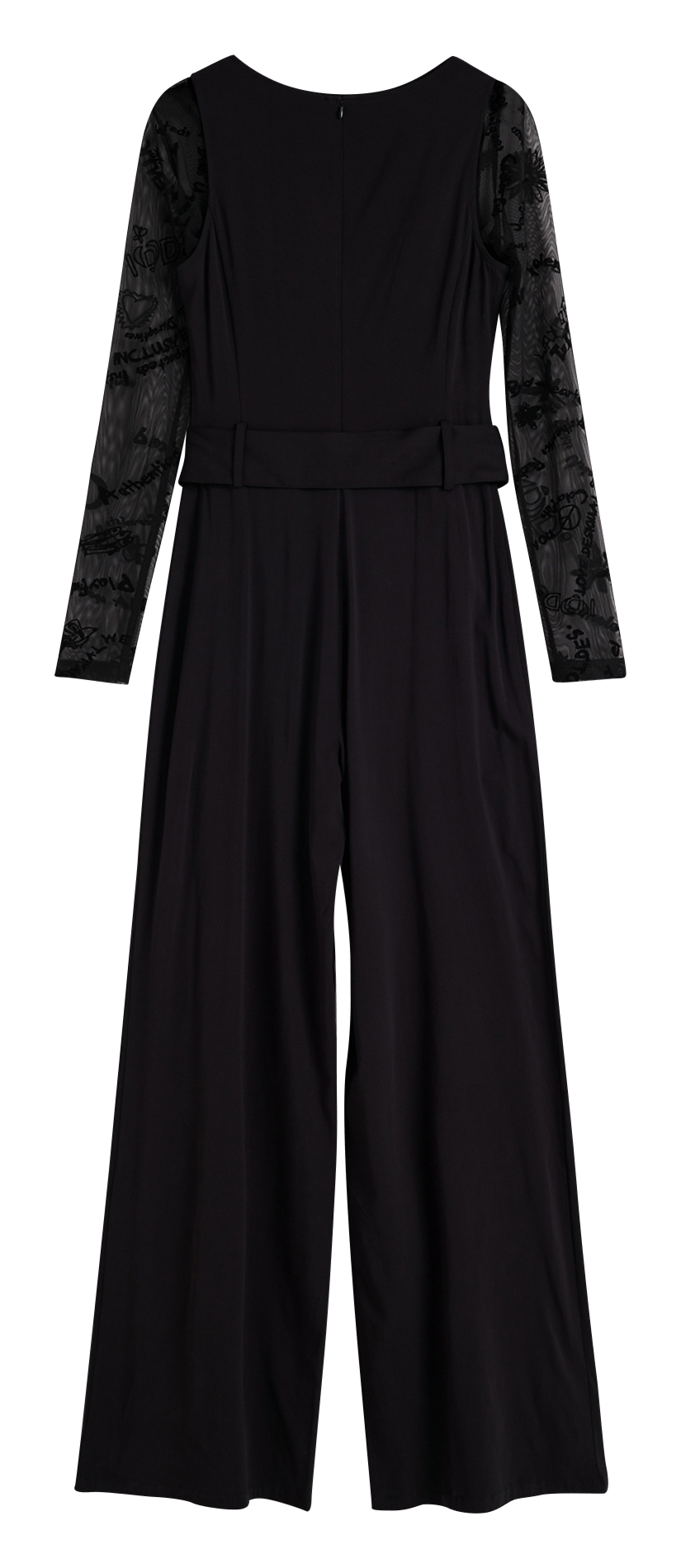 Combinaison large col rond 2-en-1 DESIGUAL Noir