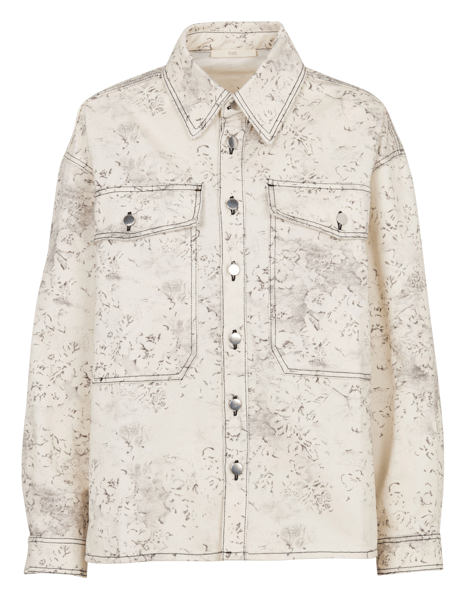 Oversized classic collar cotton overshirt HOD PARIS