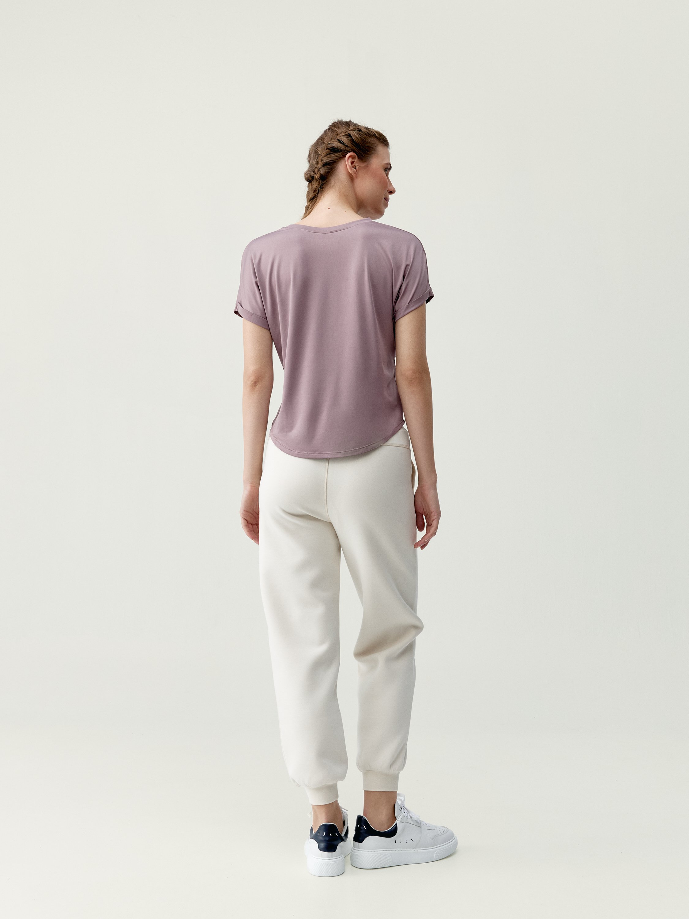 Short-sleeved azami t-shirt BORN Pink