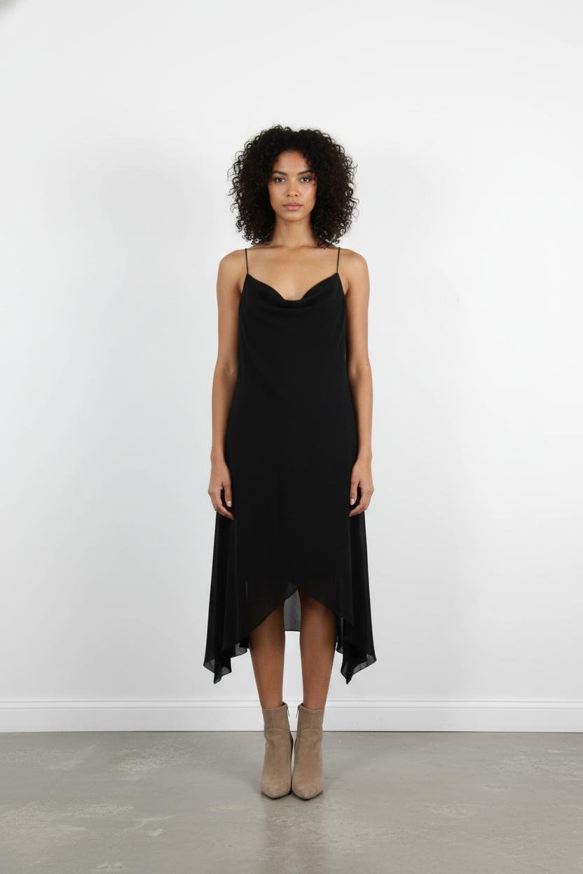 Robe longue ACNE STUDIOS - Seconde Main Noir