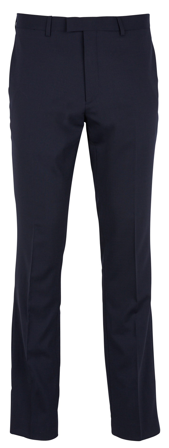 Wollen broek met bandplooien SANDRO Blauw