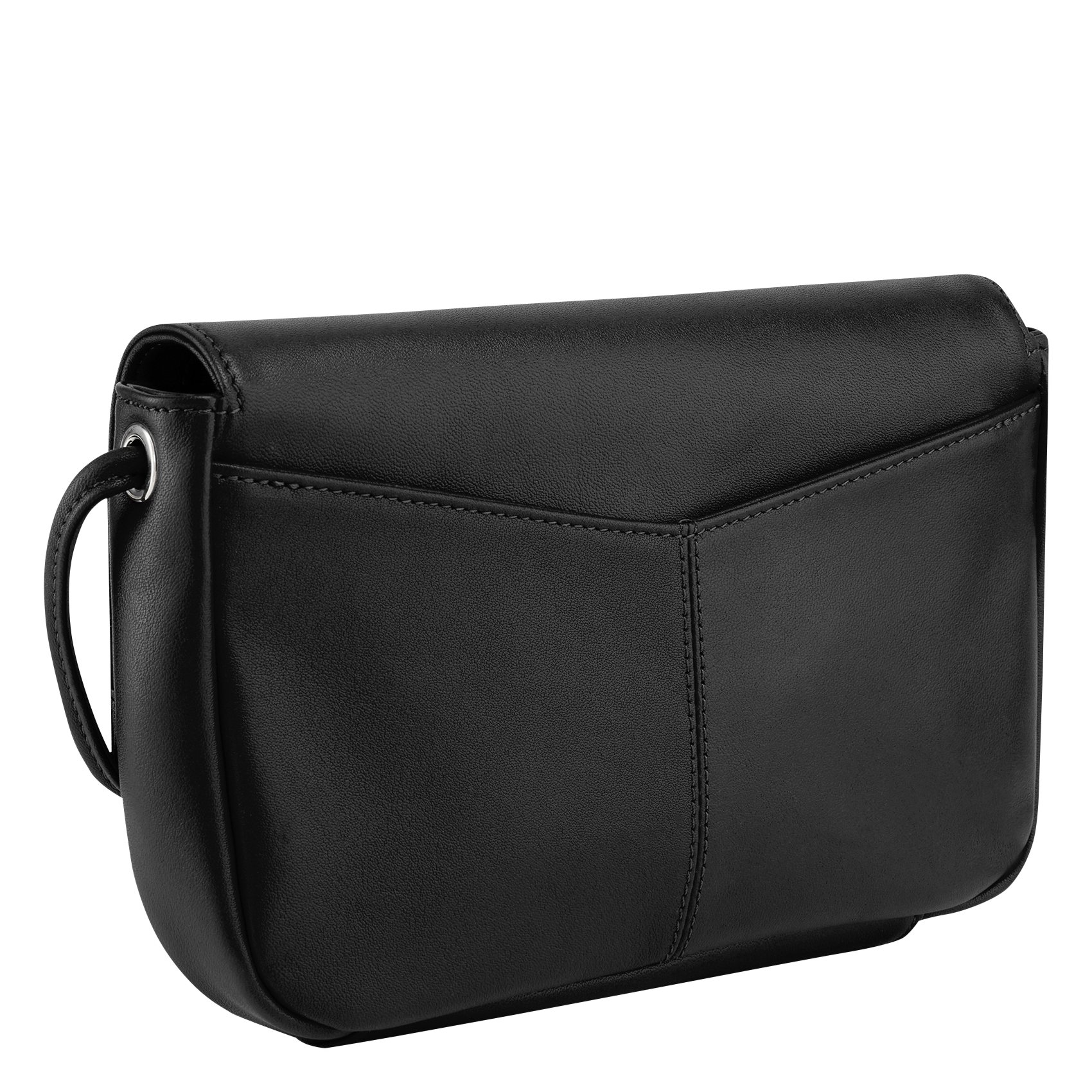 Pochette fantaisie en cuir  LE TANNEUR Noir