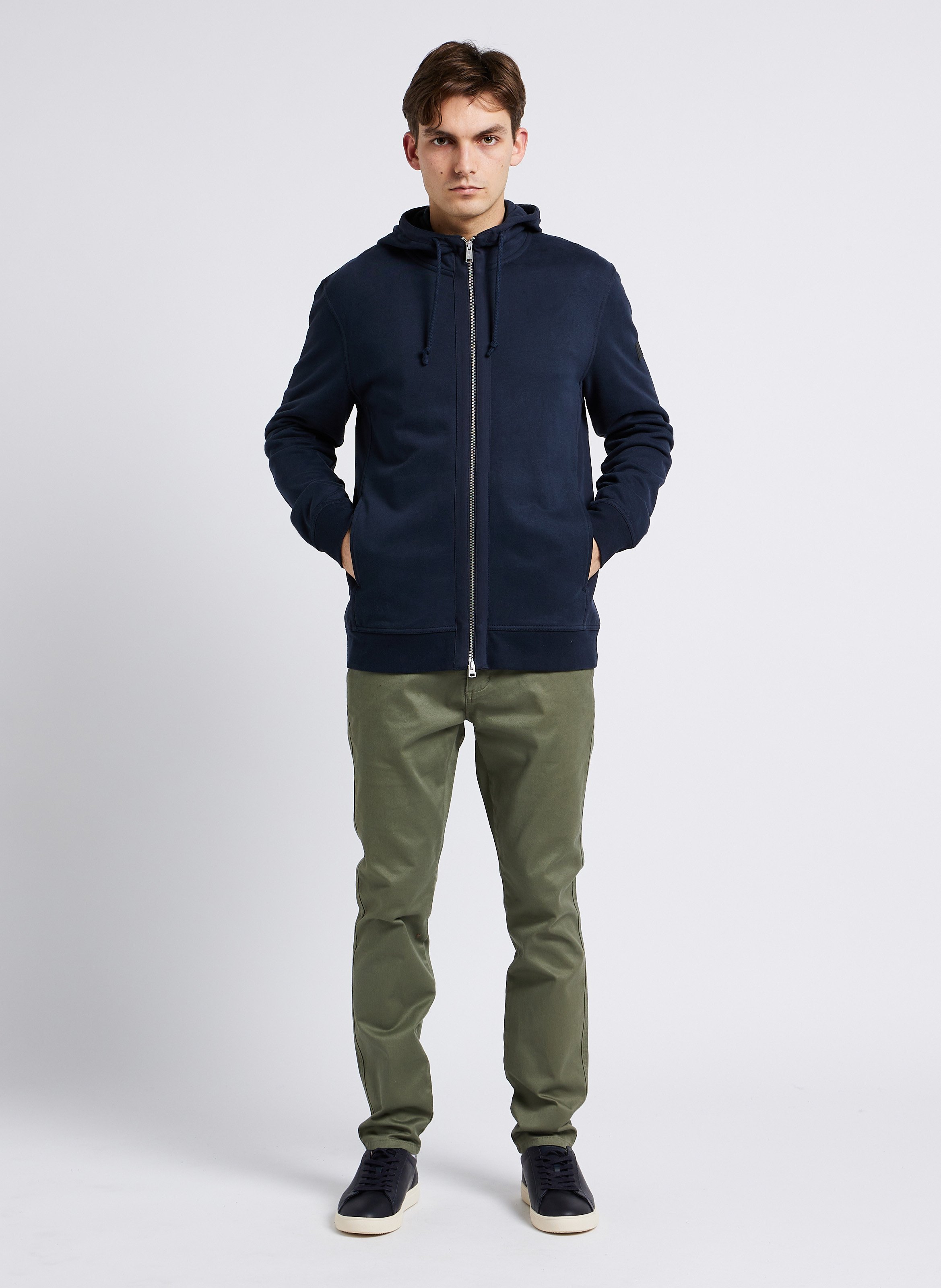 Polo regular-fit en coton bio  MARC O'POLO Bleu